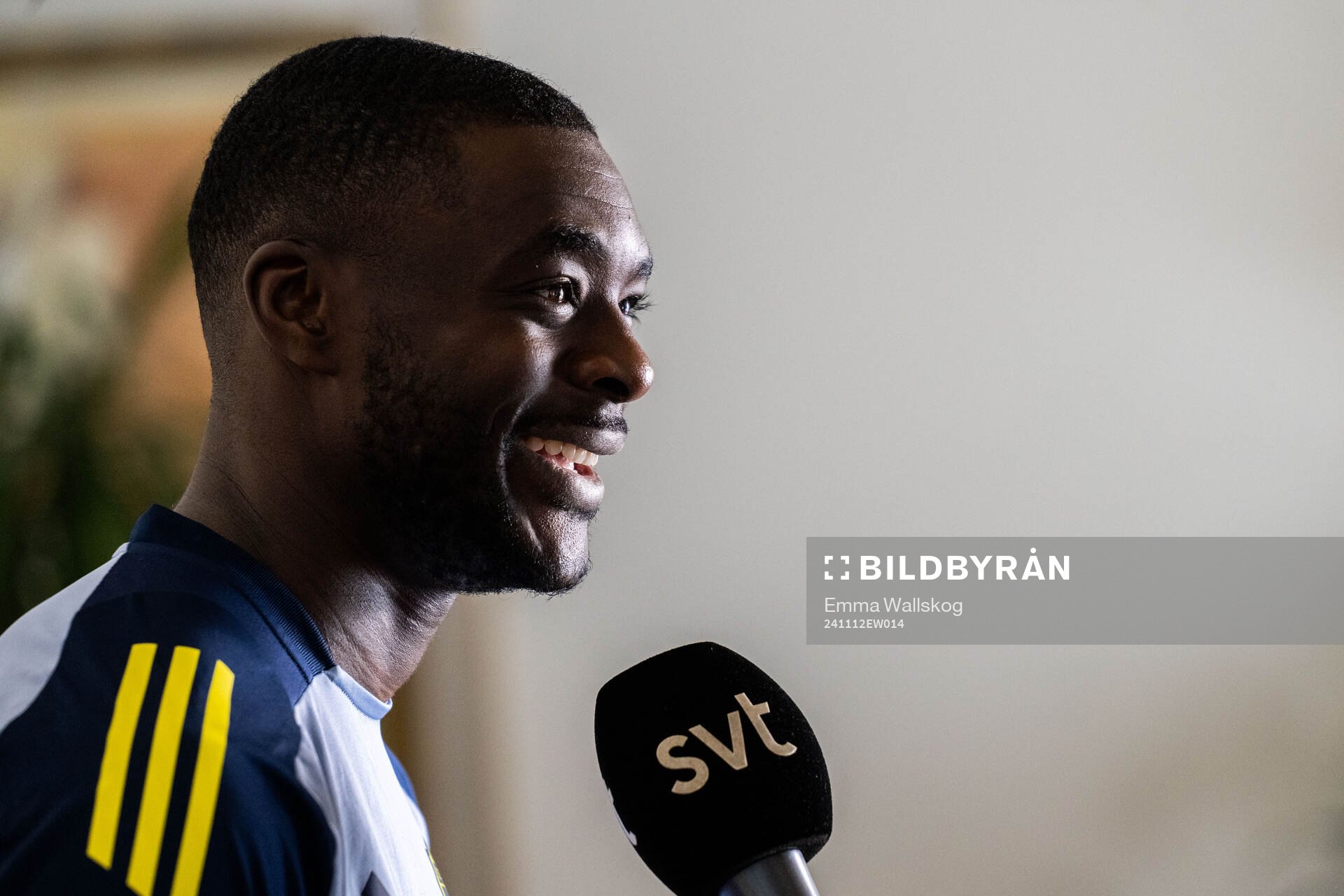 Ken Sema of the Swedish men's national football team