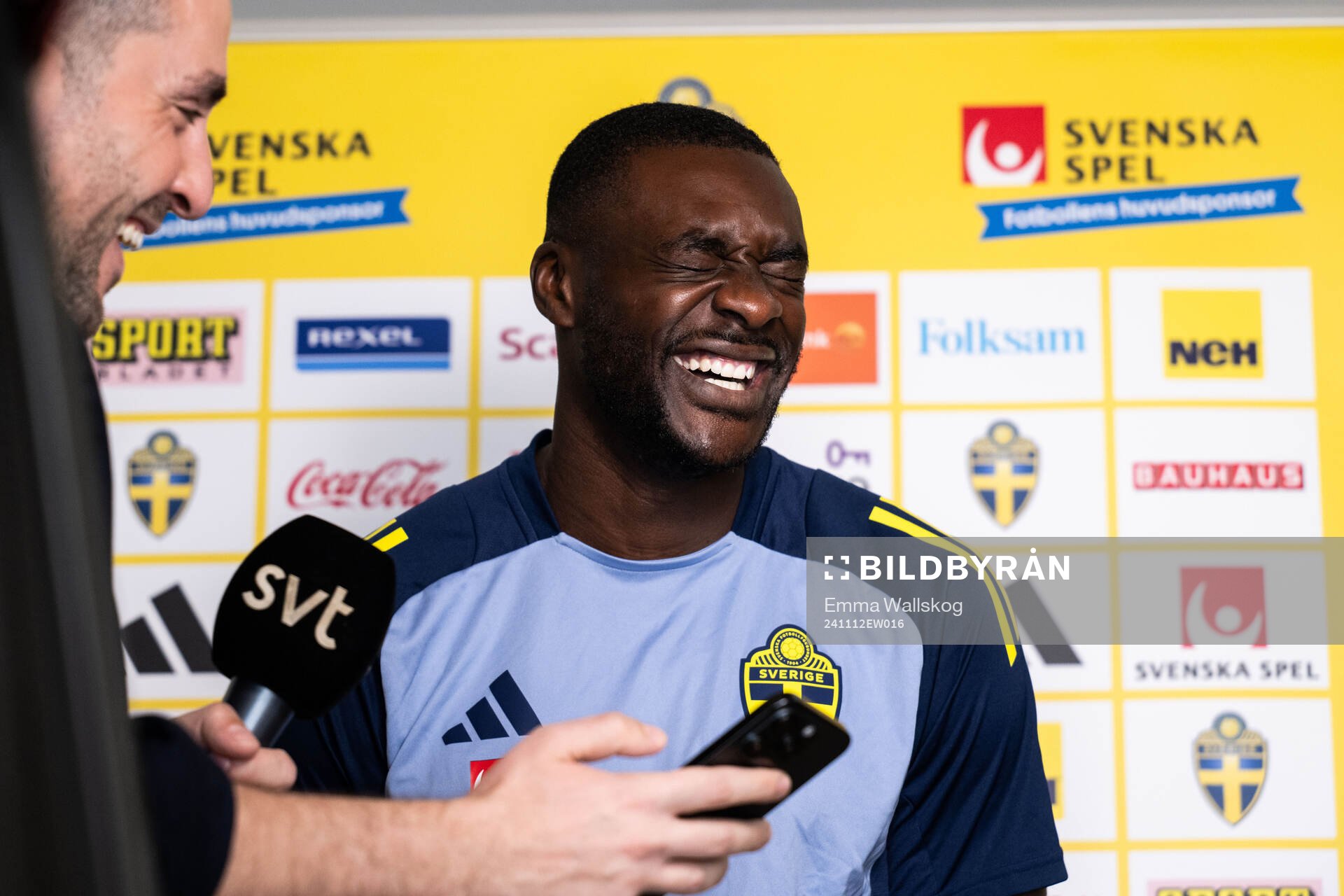 Ken Sema of the Swedish men's national football team