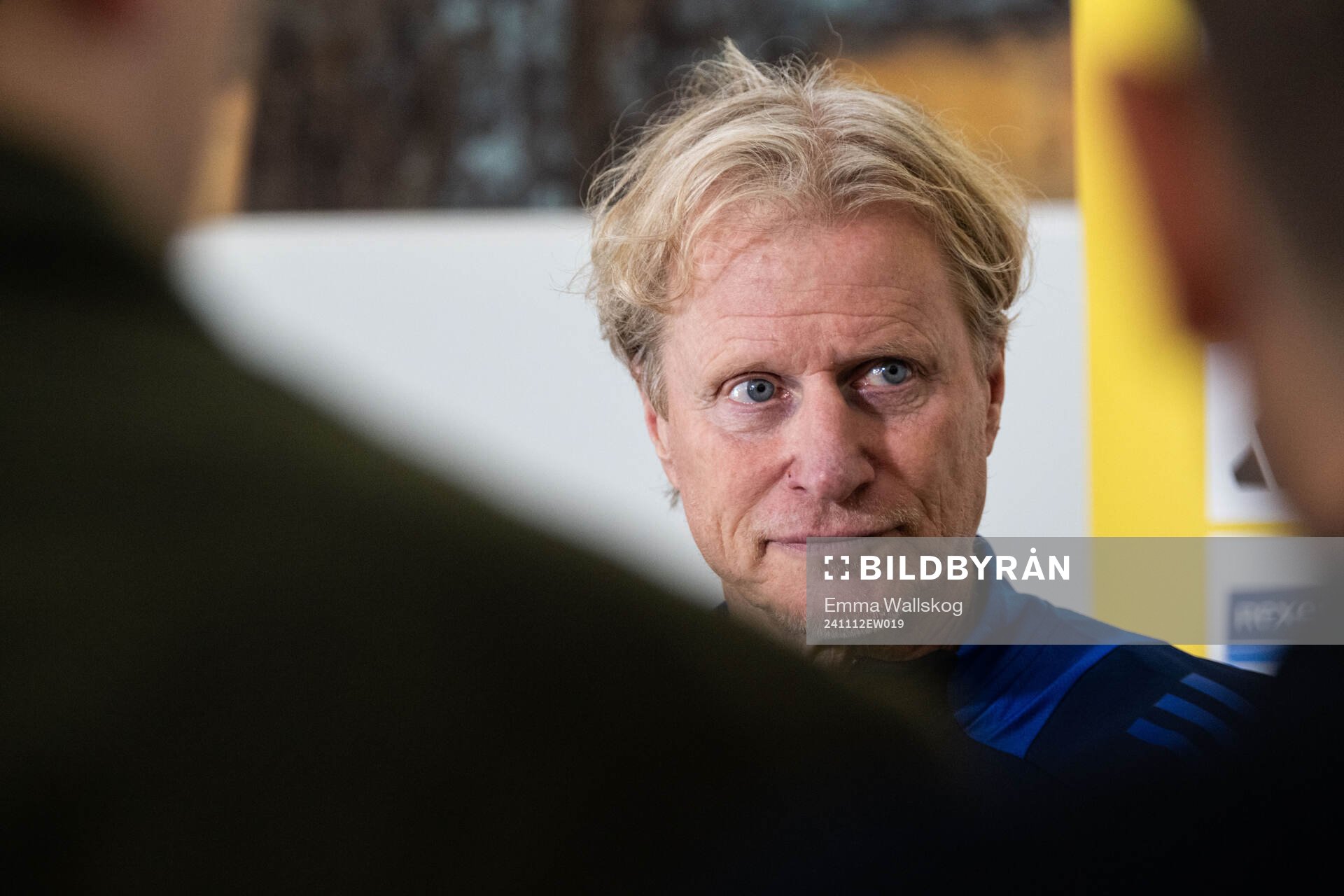 Stefan Pettersson, team manager of the Swedish men's
