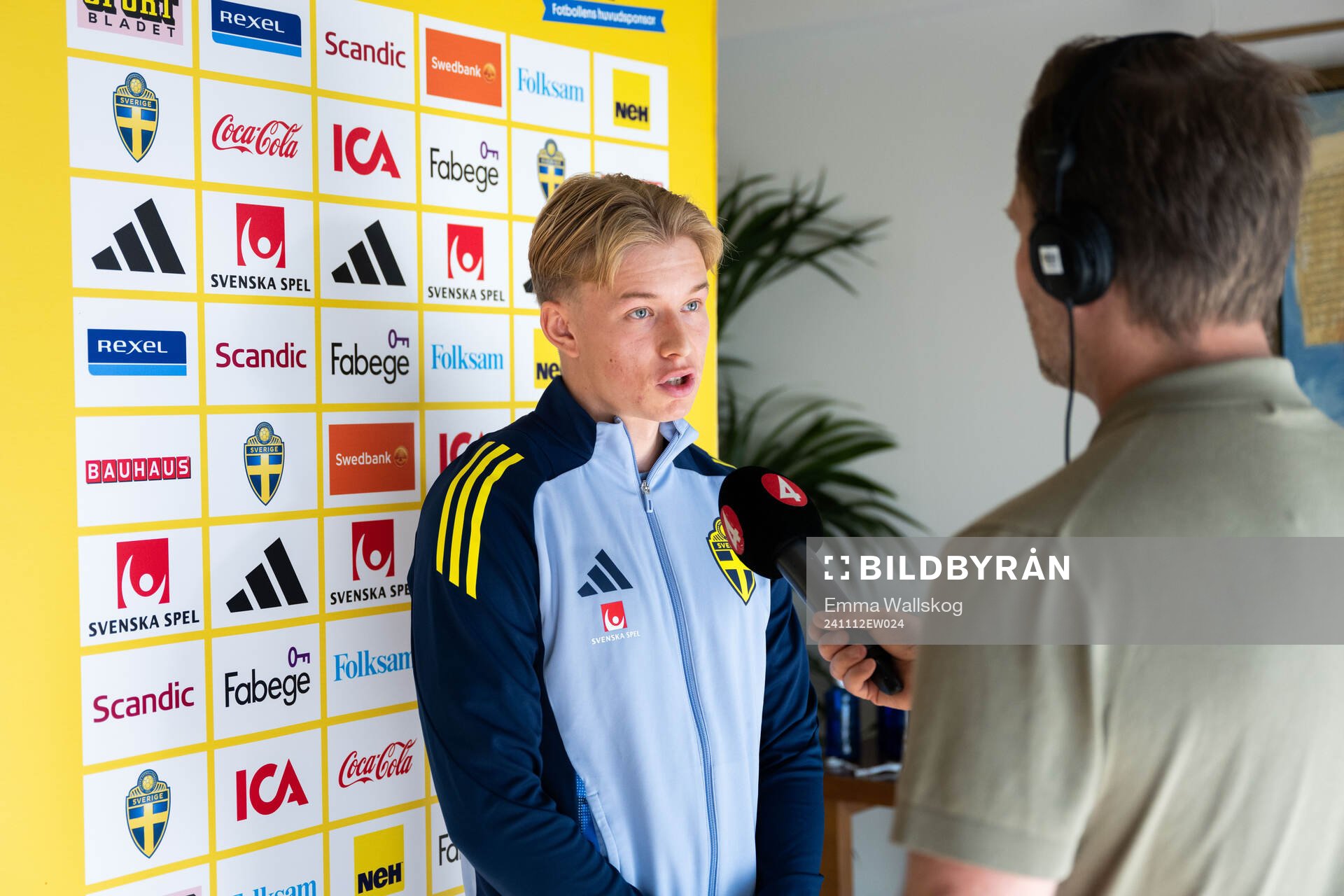 Daniel Svensson of the Swedish men's national football team