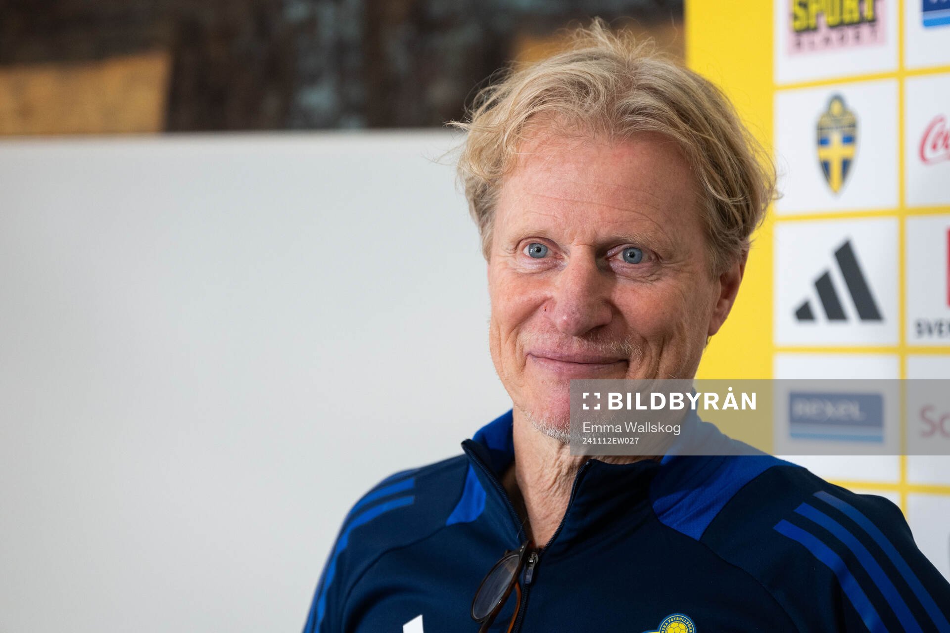 Stefan Pettersson, team manager of the Swedish men's