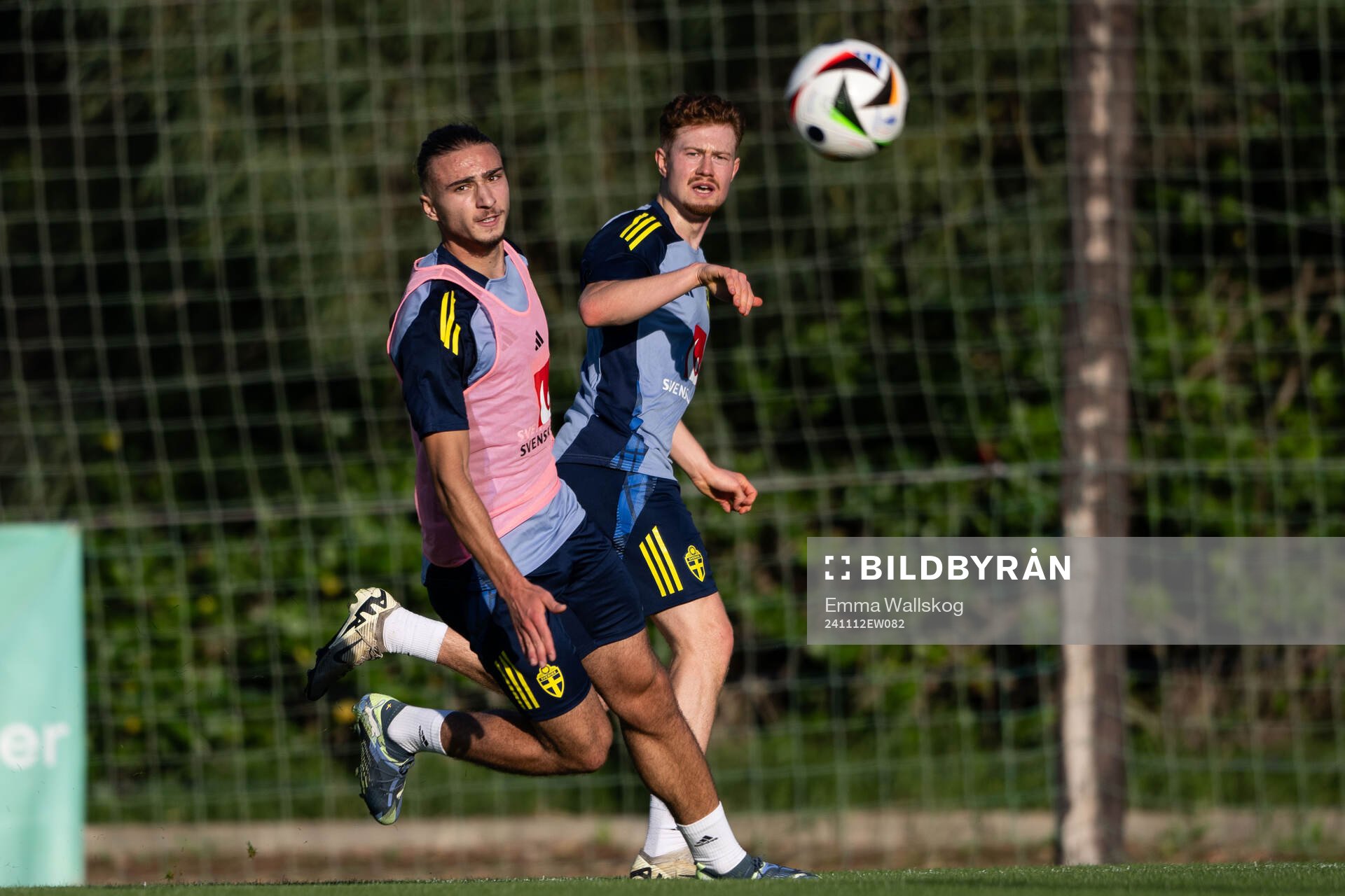 Elison Makolli and August Ljungberg