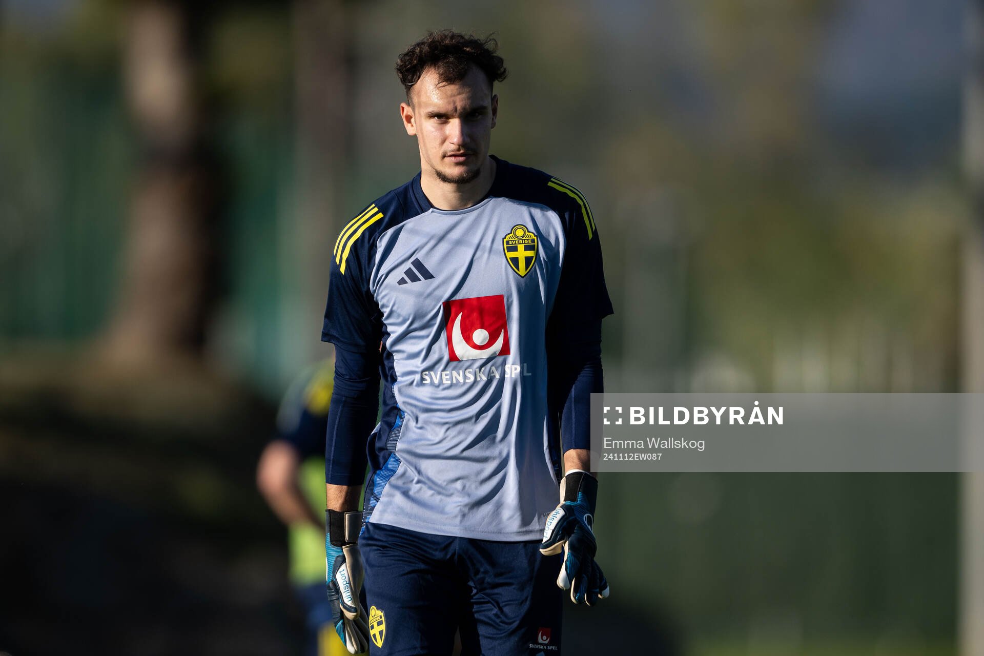 Goalkeeper Elis Bishesari