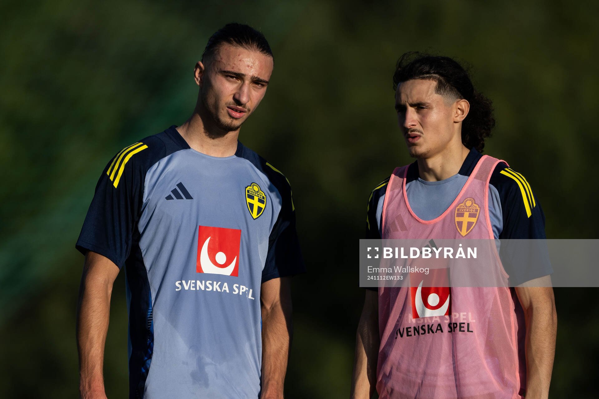 Elison Makolli and Amin Boudri
