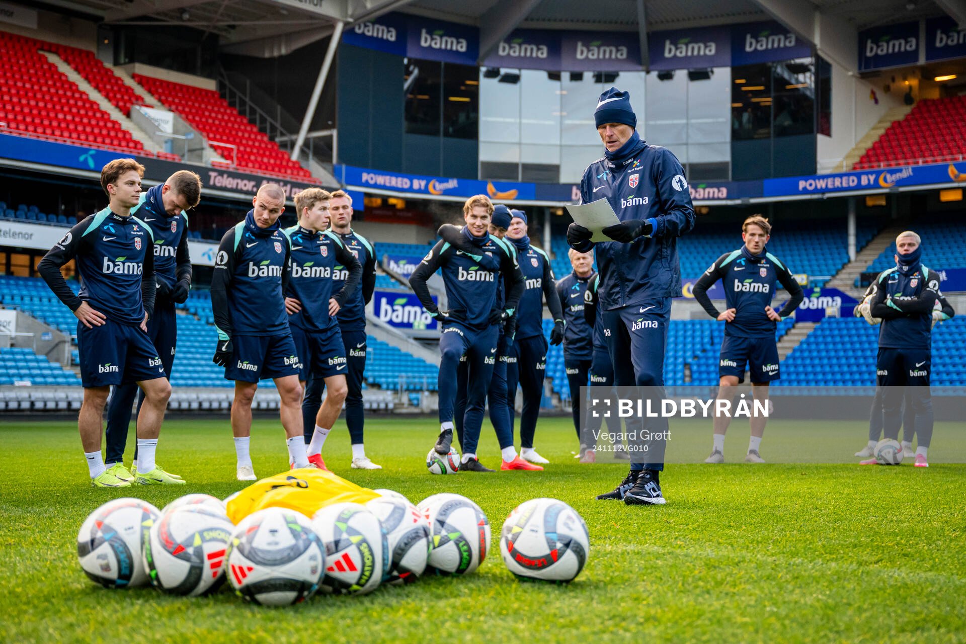 Ståle Solbakken, head coach of the Norwegian national