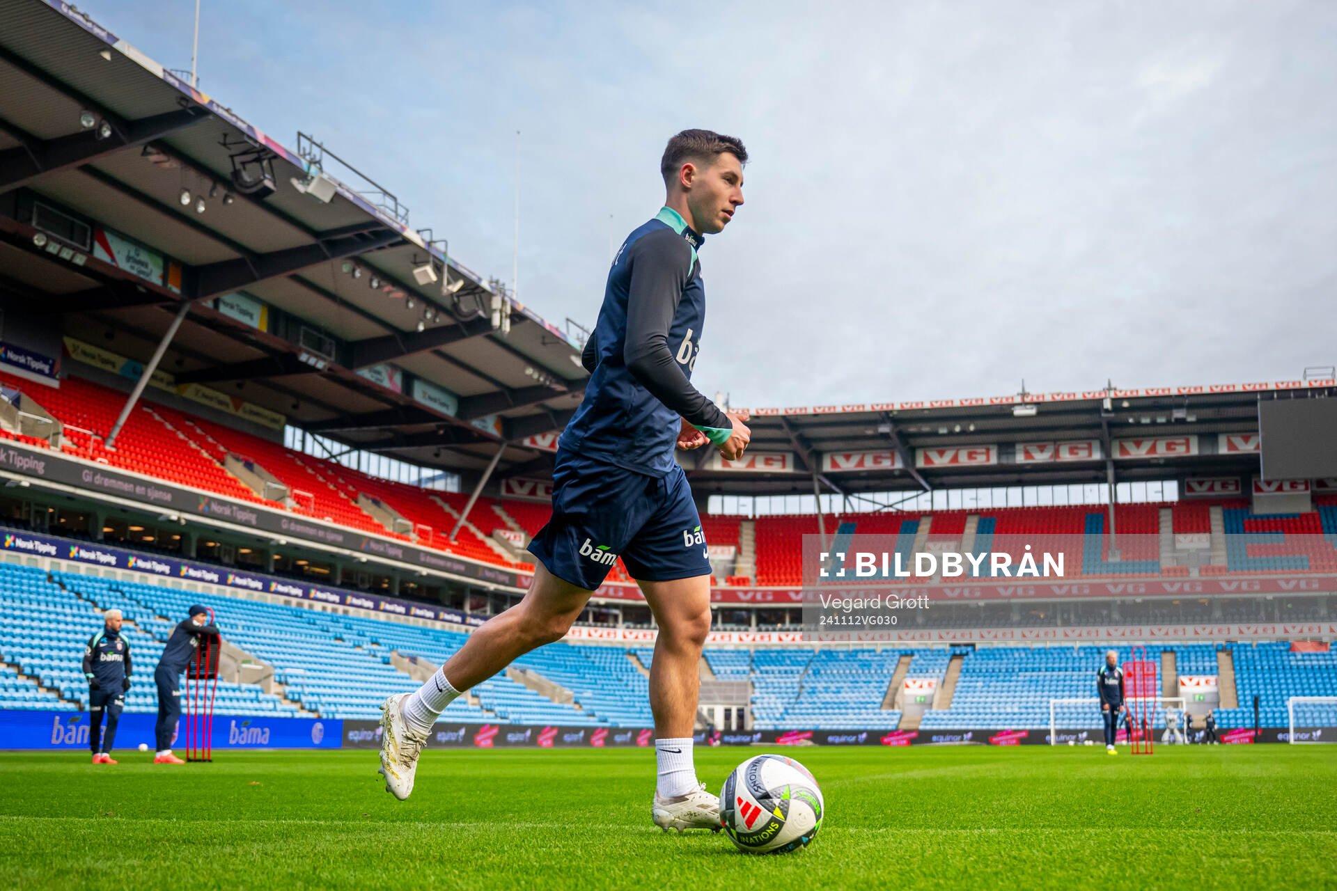 Lasse Berg Johnsen of the Norwegian national football team