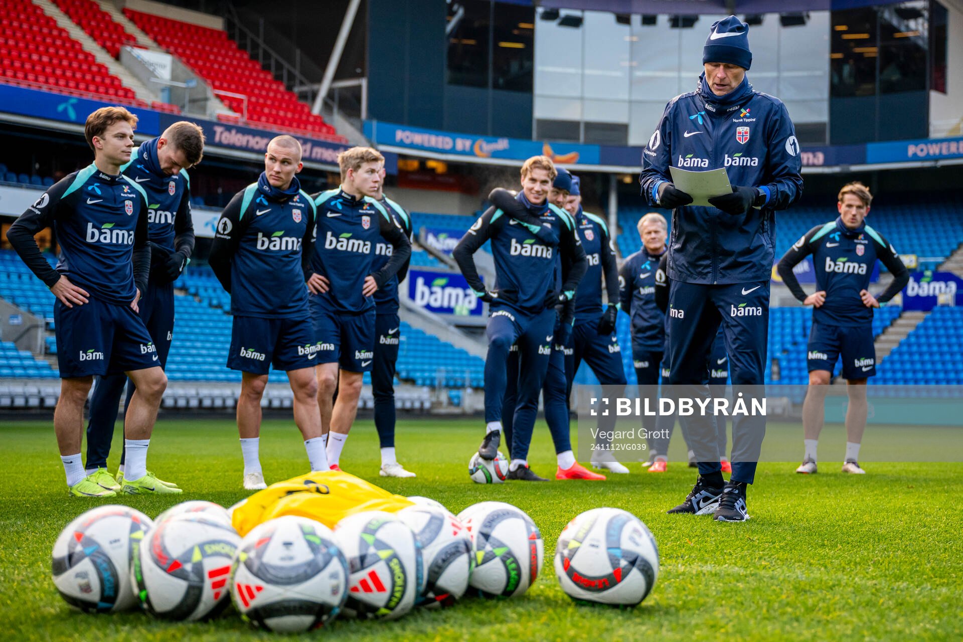 Ståle Solbakken, head coach of the Norwegian national