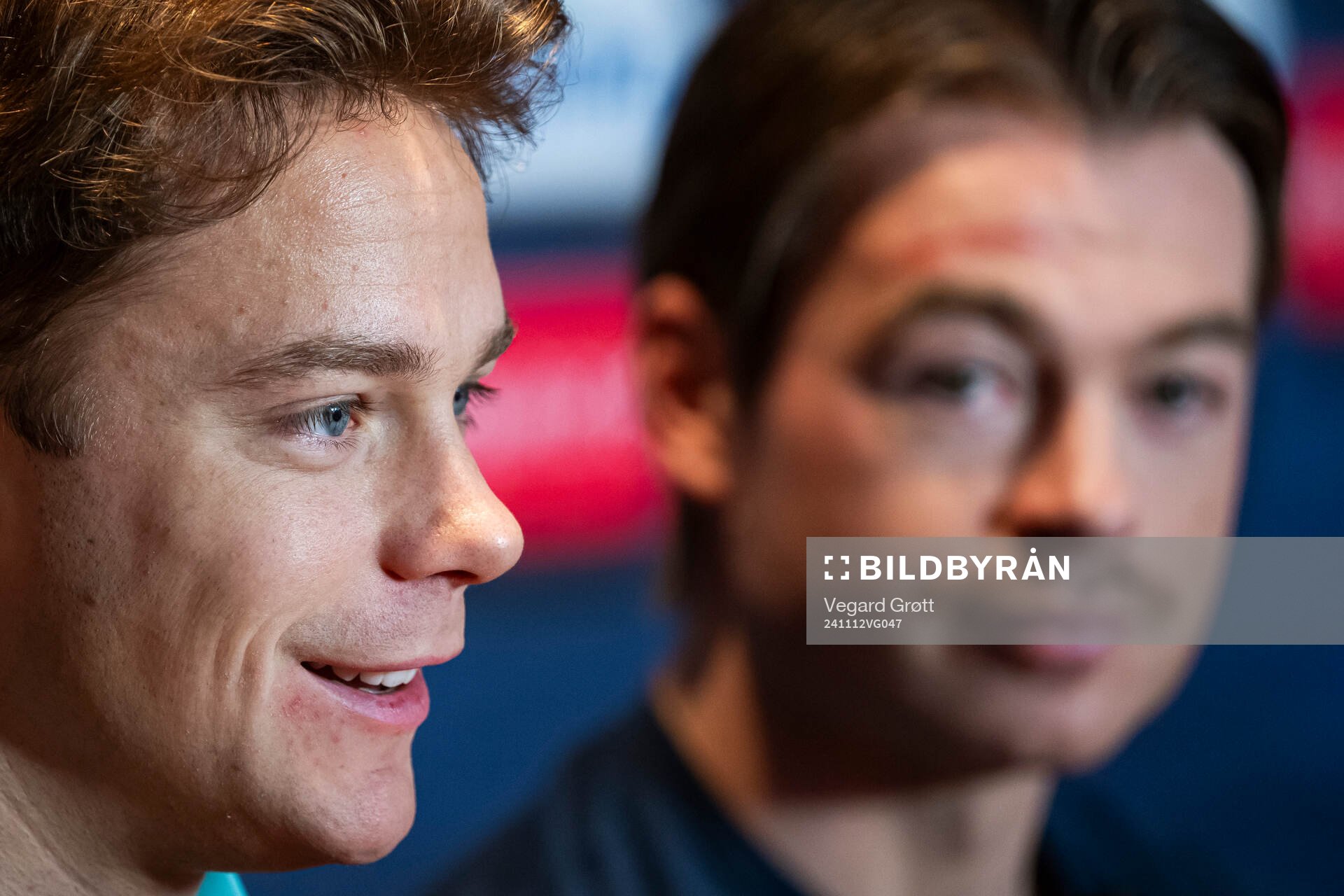 Felix Horn Myhre and Patrick Berg of the Norwegian national