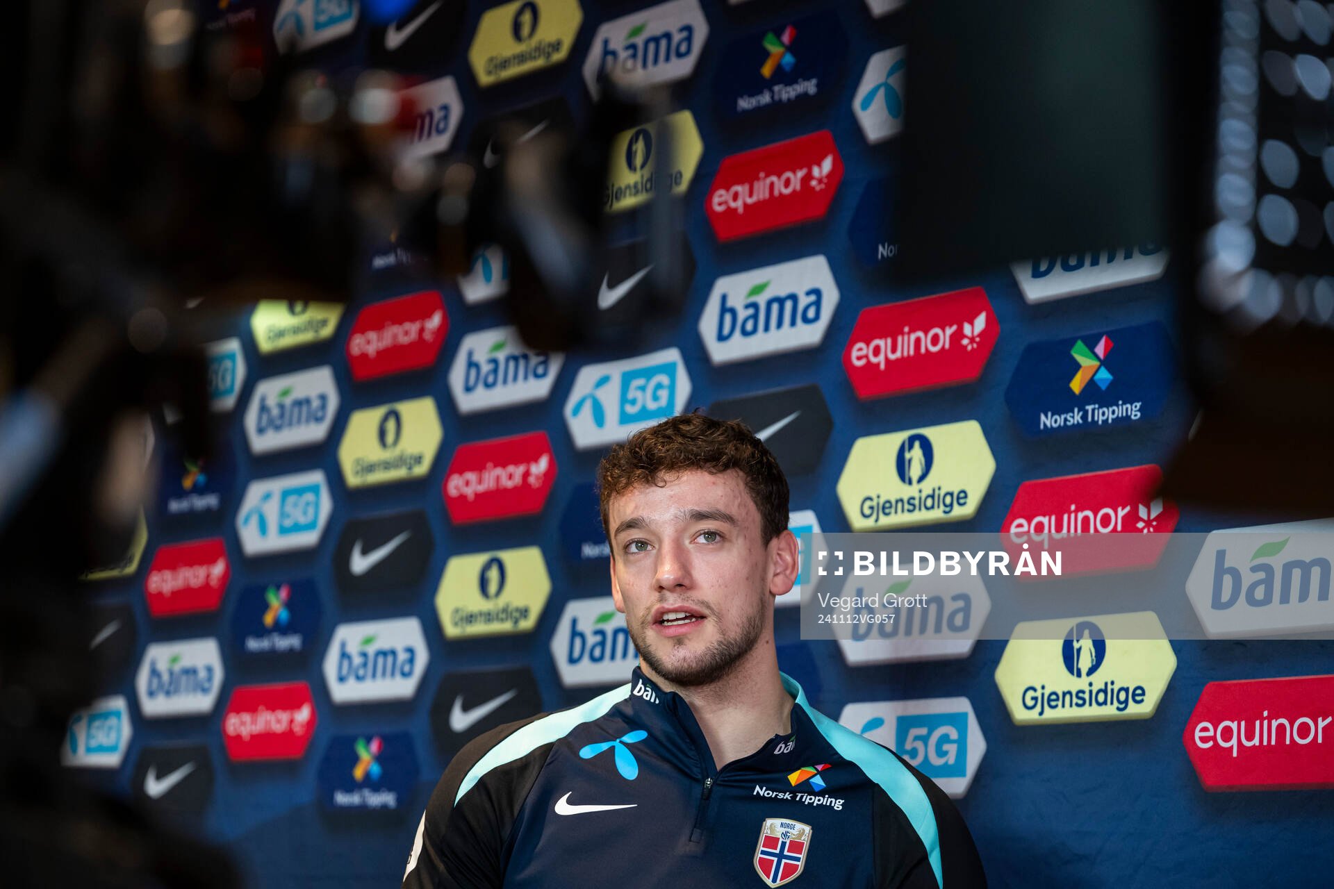 Colin Rösler of the Norwegian national football team
