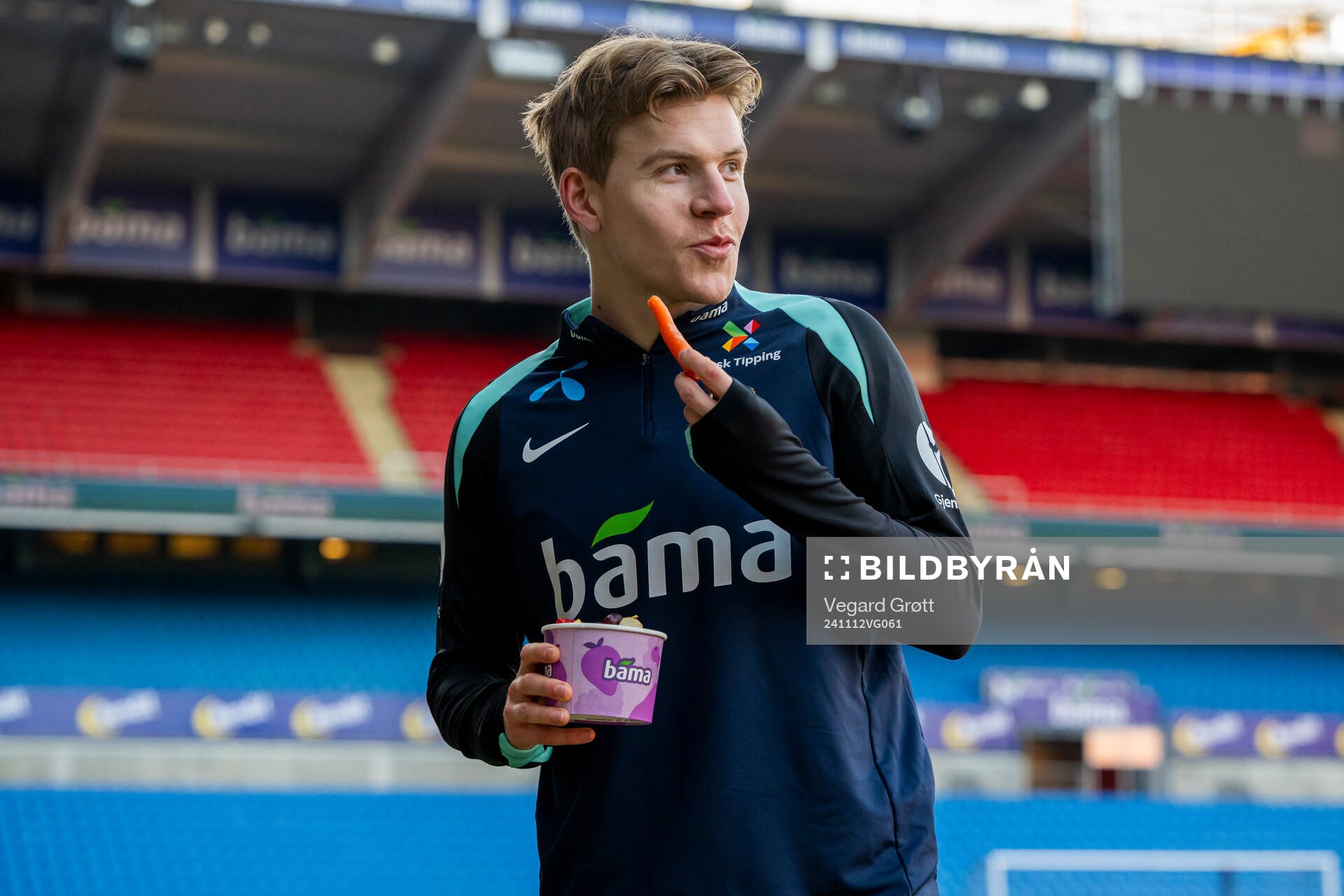 Jens Petter Hauge of the Norwegian national football team