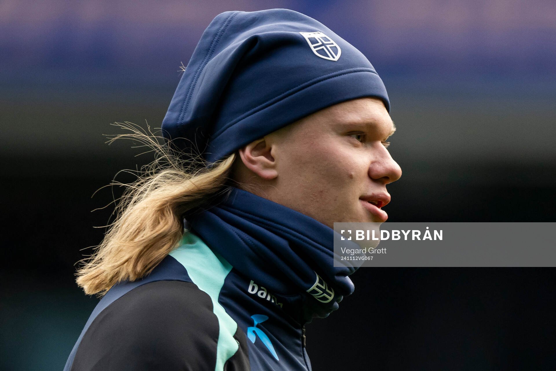 Erling Braut Haaland of the Norwegian national football team