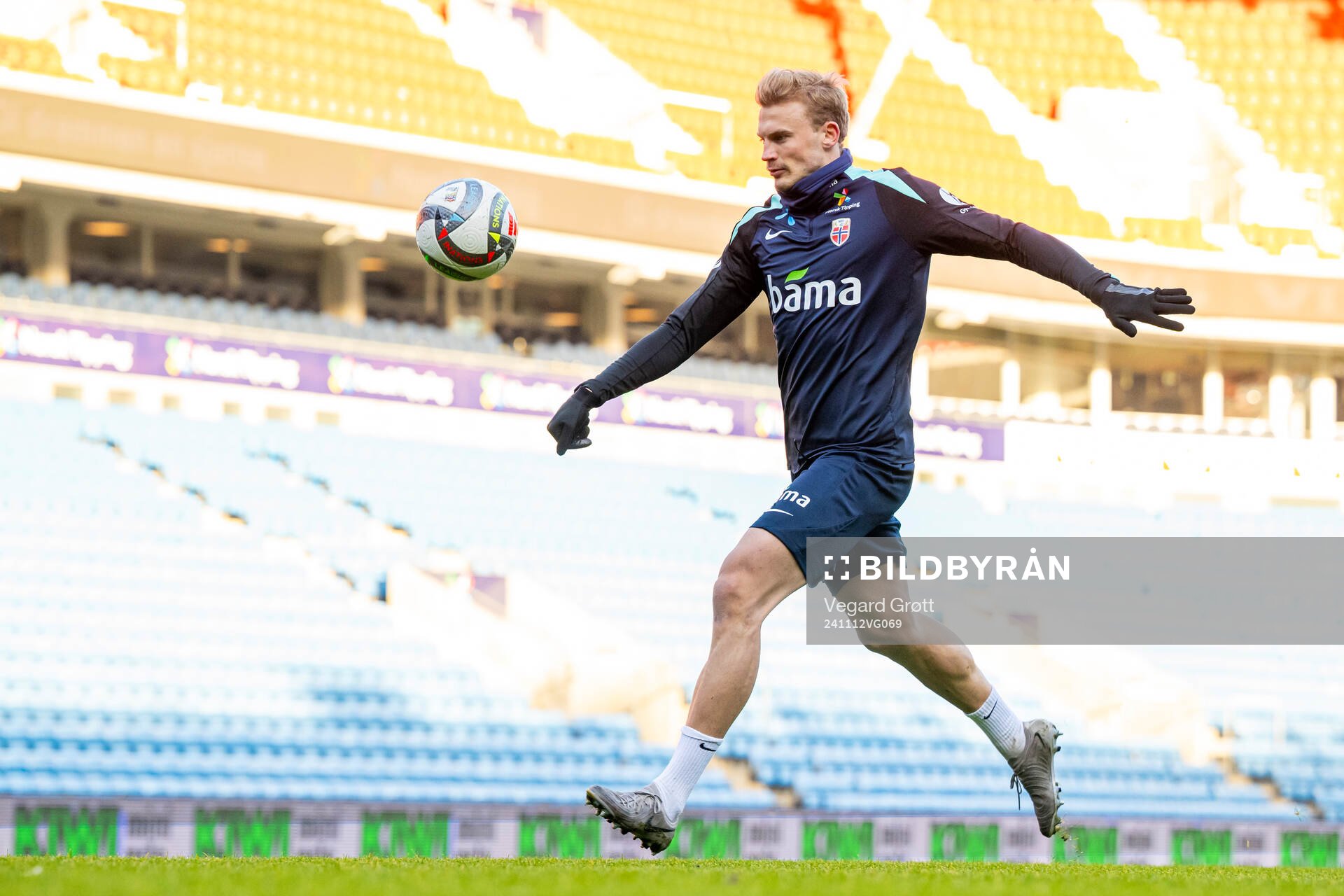 Sondre Langås of the Norwegian national football team