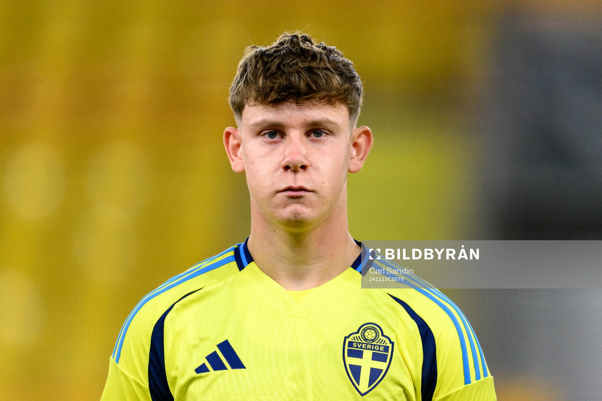 Viggo Jeppsson of Sweden at lineup