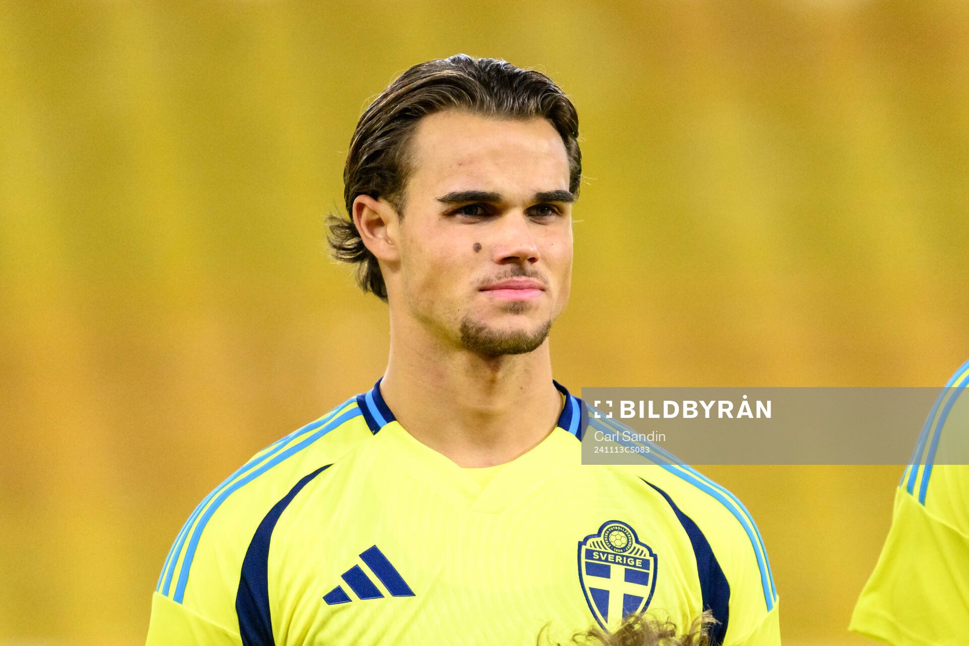 Simon Sjöholm of Sweden at lineup