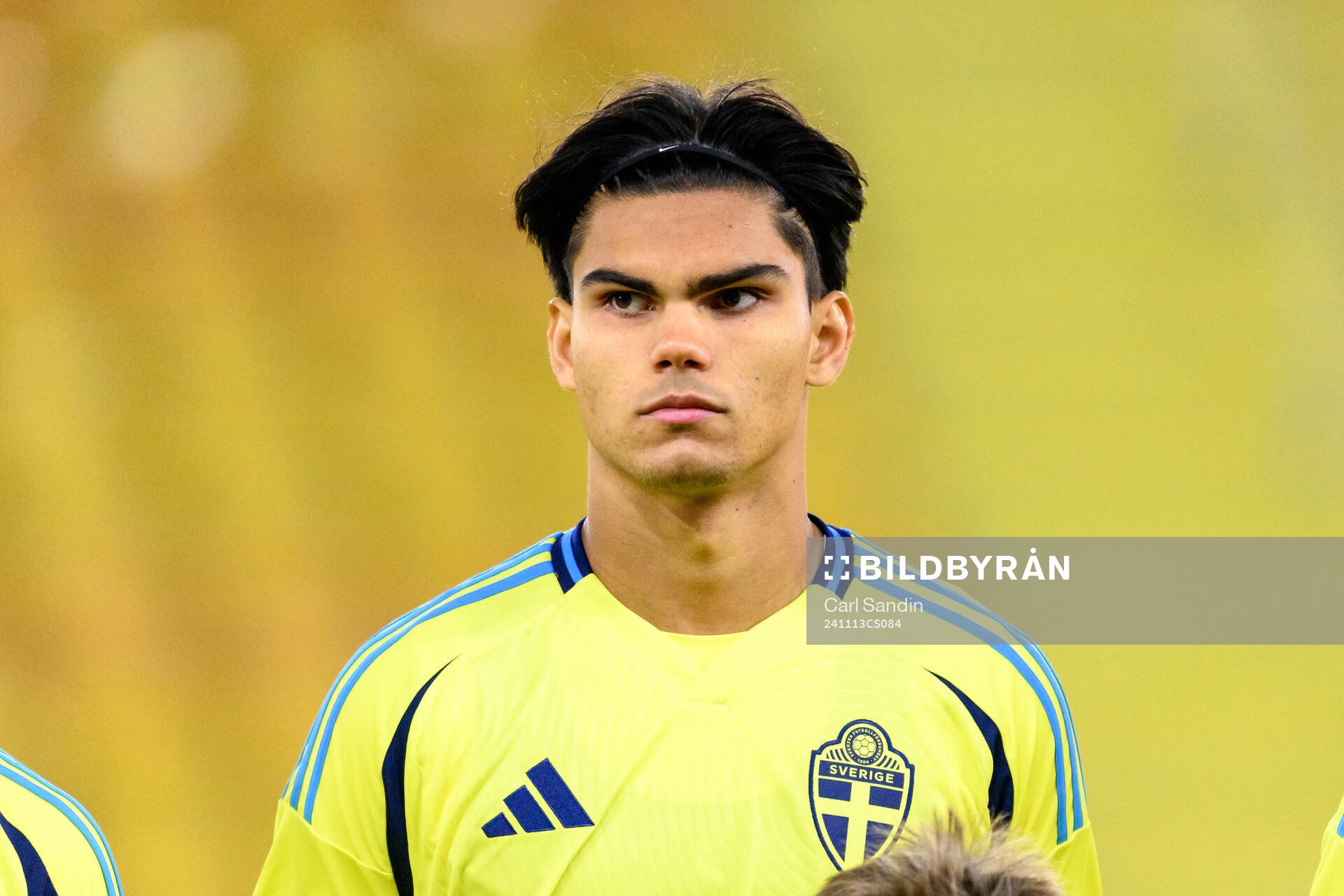 Noel Sernelius of Sweden at lineup