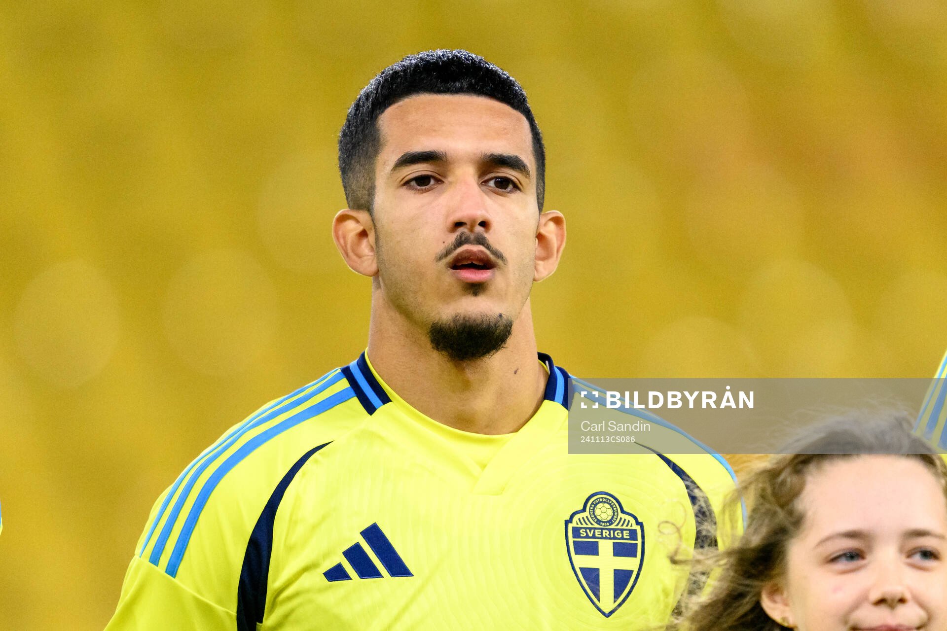 Zakaria Loukili of Sweden at lineup