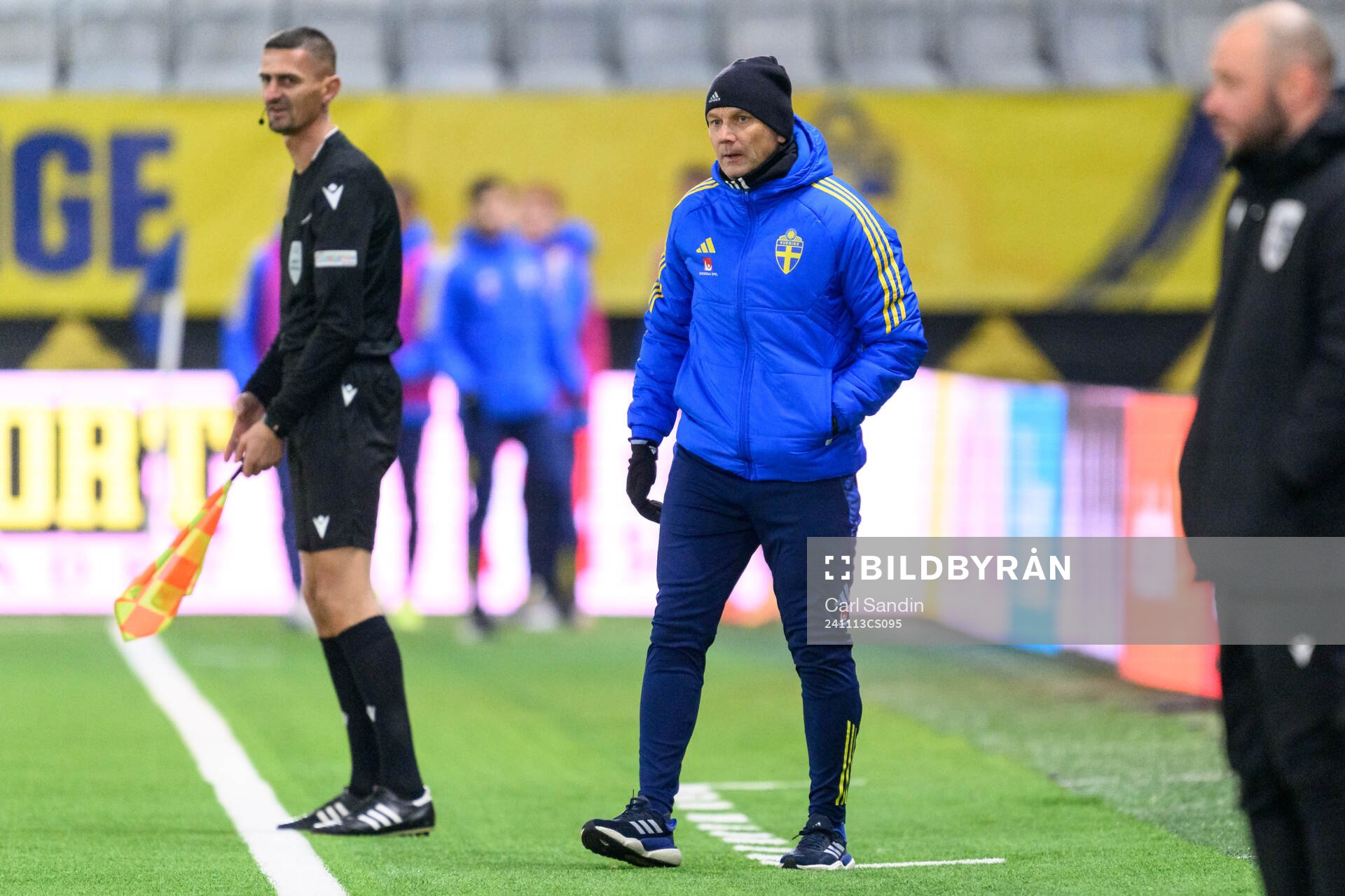 Head coach Andreas Pettersson of Sweden