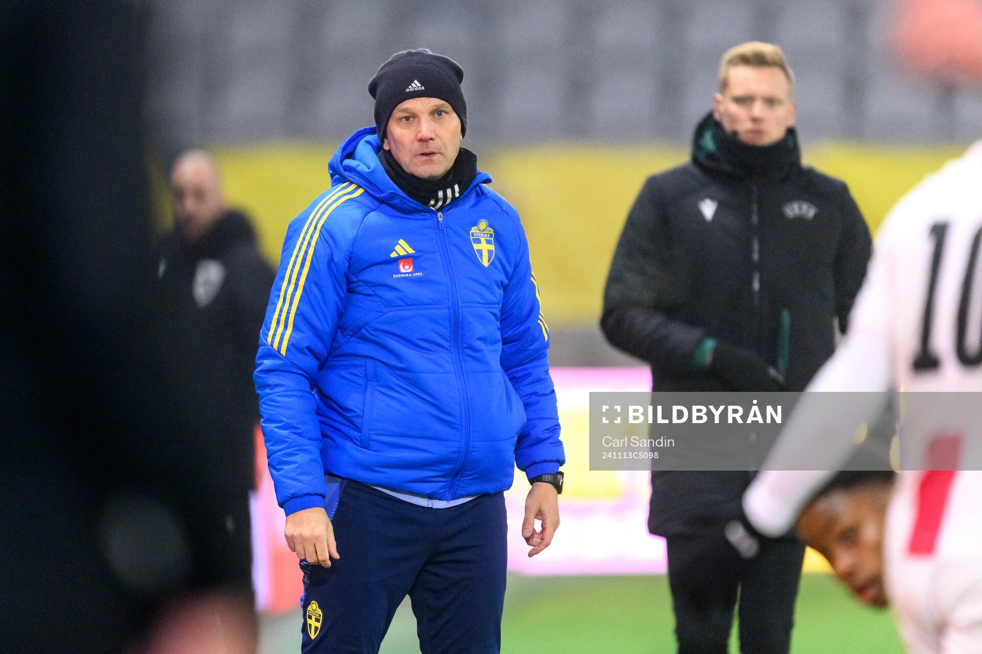 Head coach Andreas Pettersson of Sweden