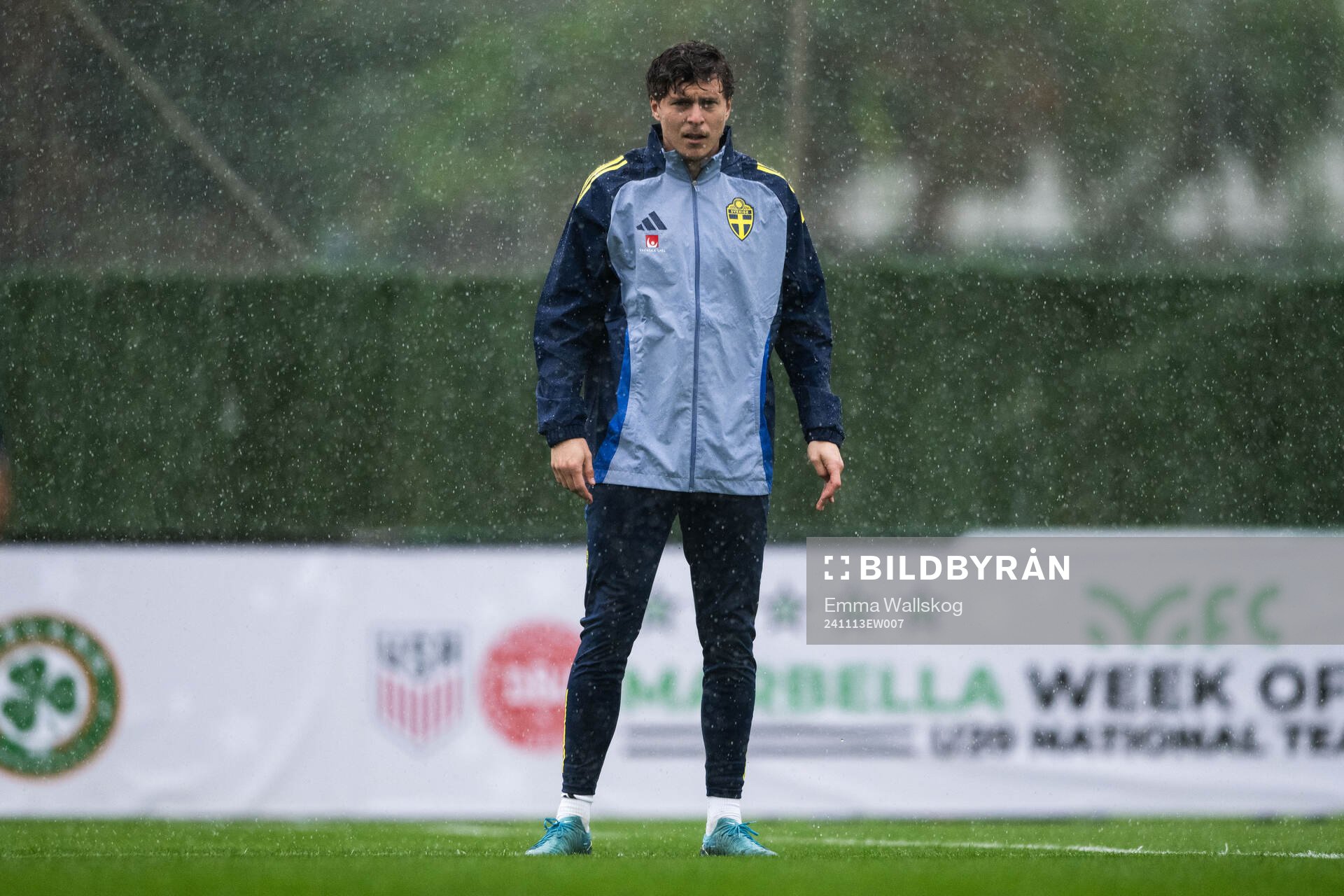 Victor Nilsson Lindelöf of the Swedish men's football