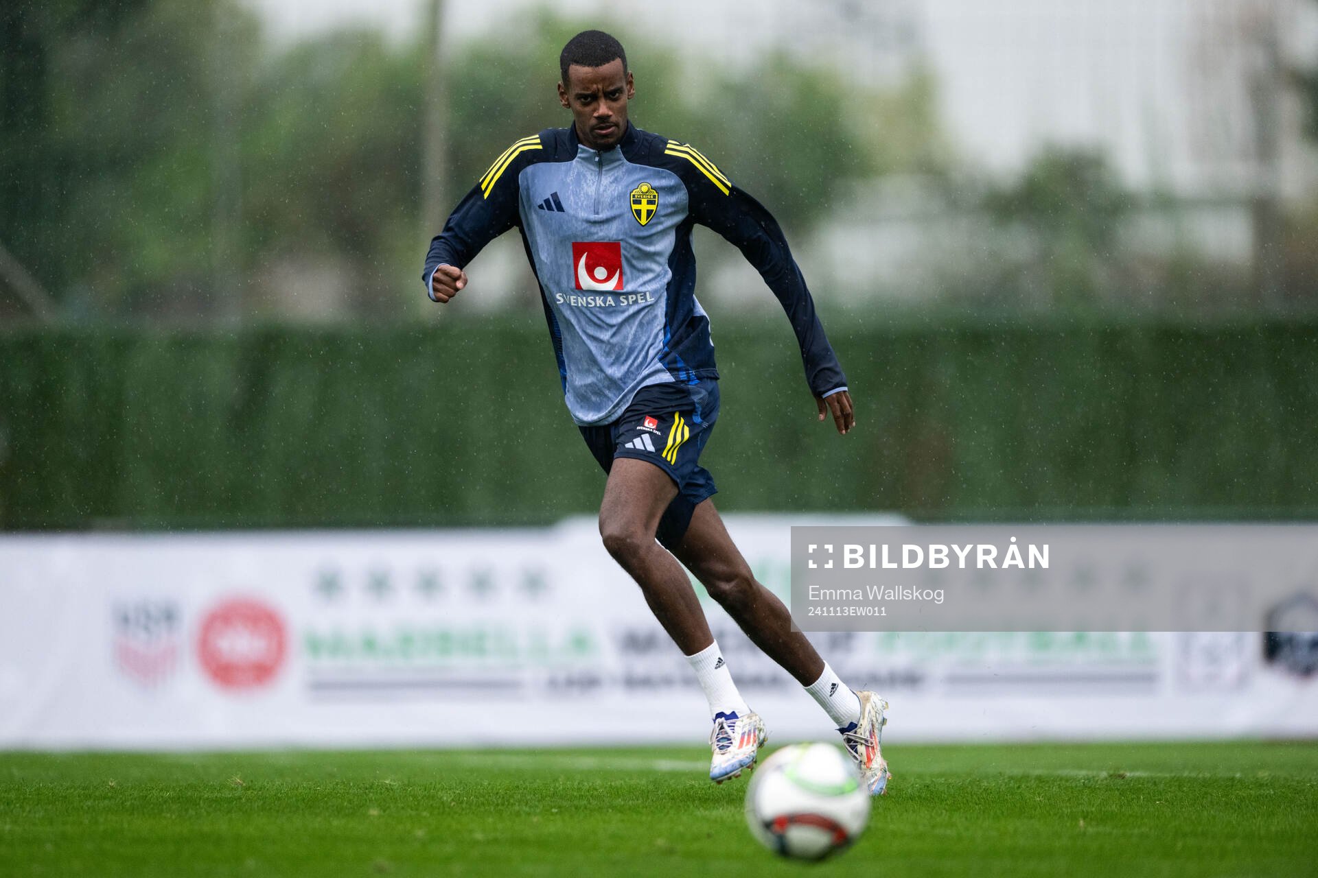 Alexander Isak of the Swedish men's football national team
