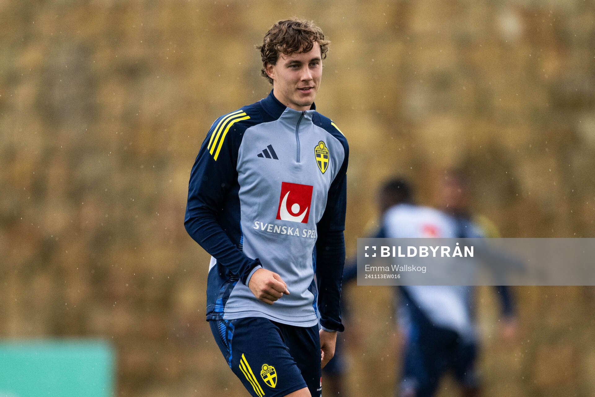 Hampus Skoglund of the Swedish men's football national team
