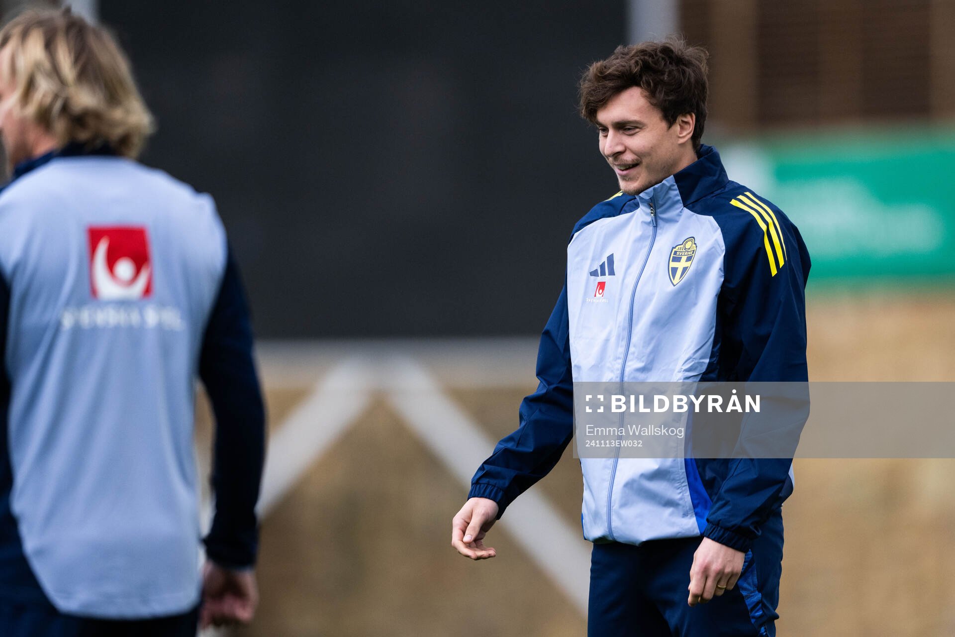 Victor Nilsson Lindelöf of the Swedish men's football