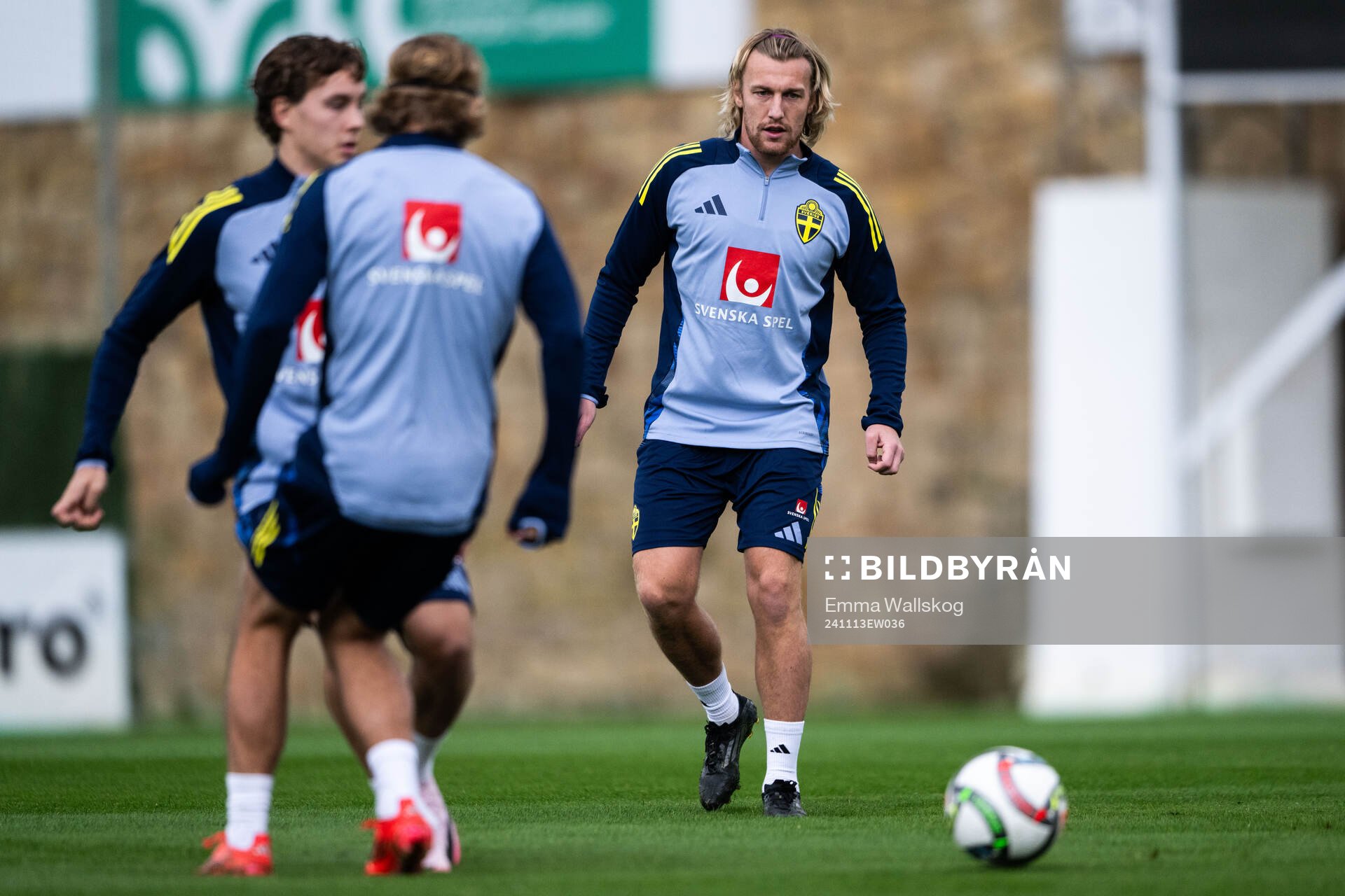 Emil Forsberg of the Swedish men's football national team