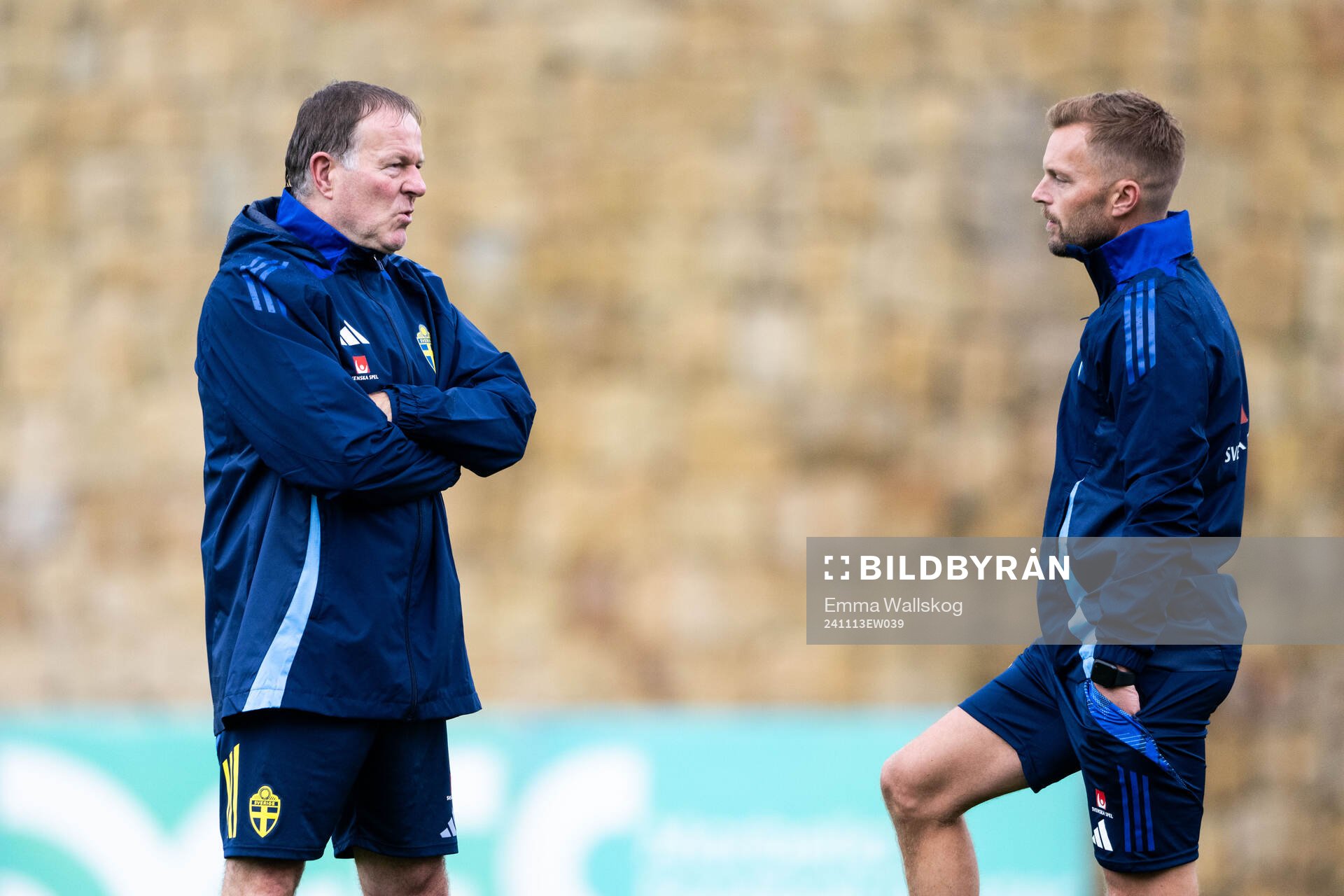 Assistant coach Remy Reijnierse and assistant coach