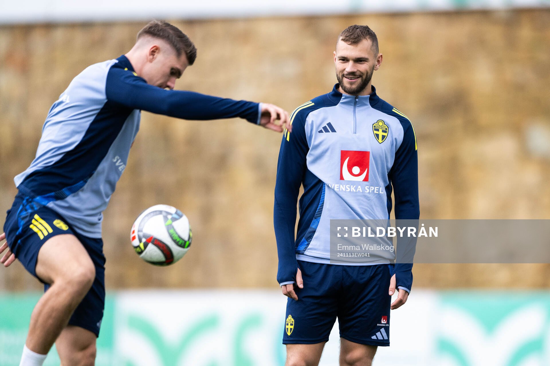 Carl Starfelt of the Swedish men's football national team