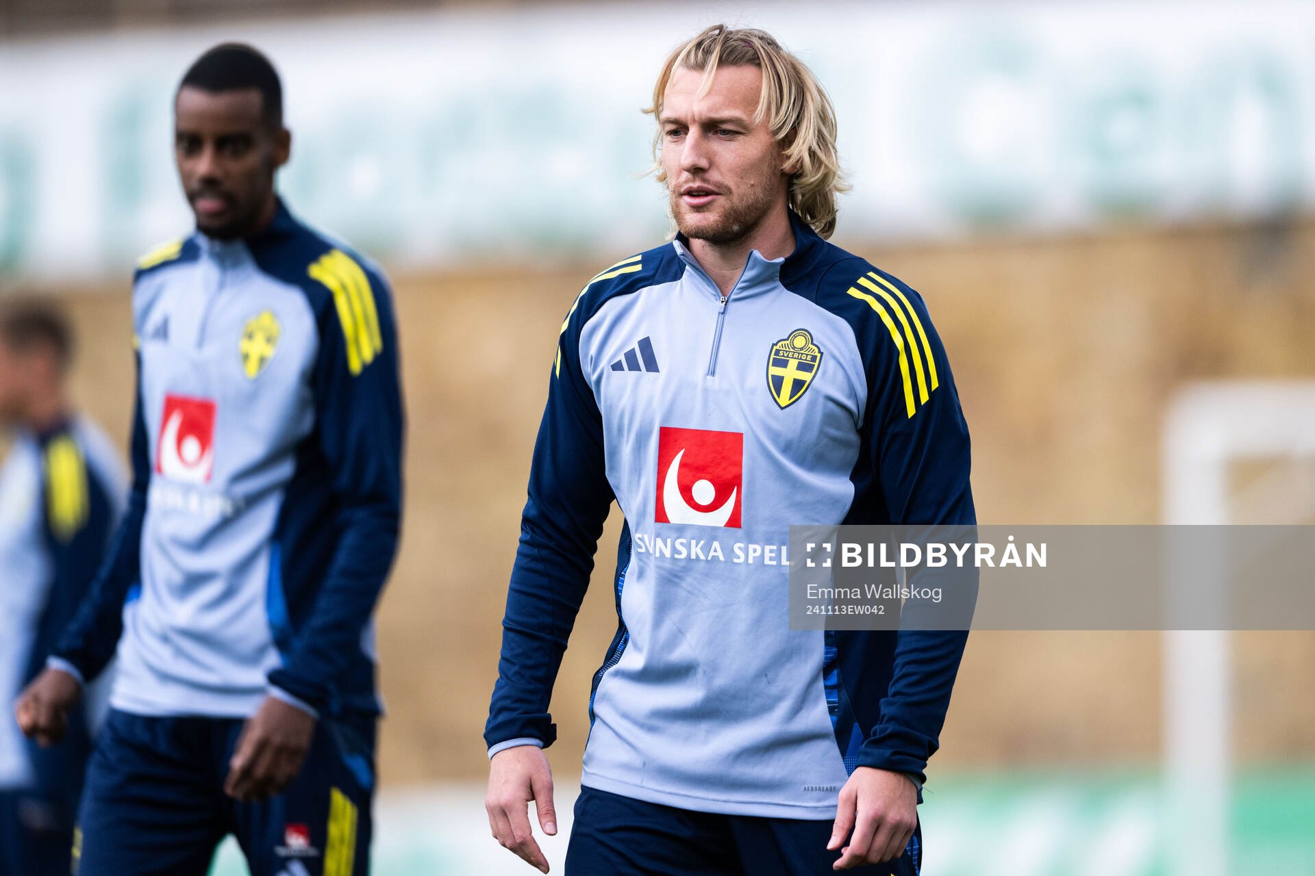 Emil Forsberg of the Swedish men's football national team