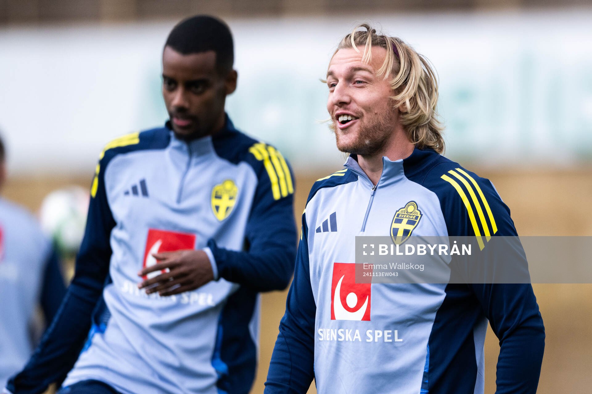 Emil Forsberg of the Swedish men's football national team