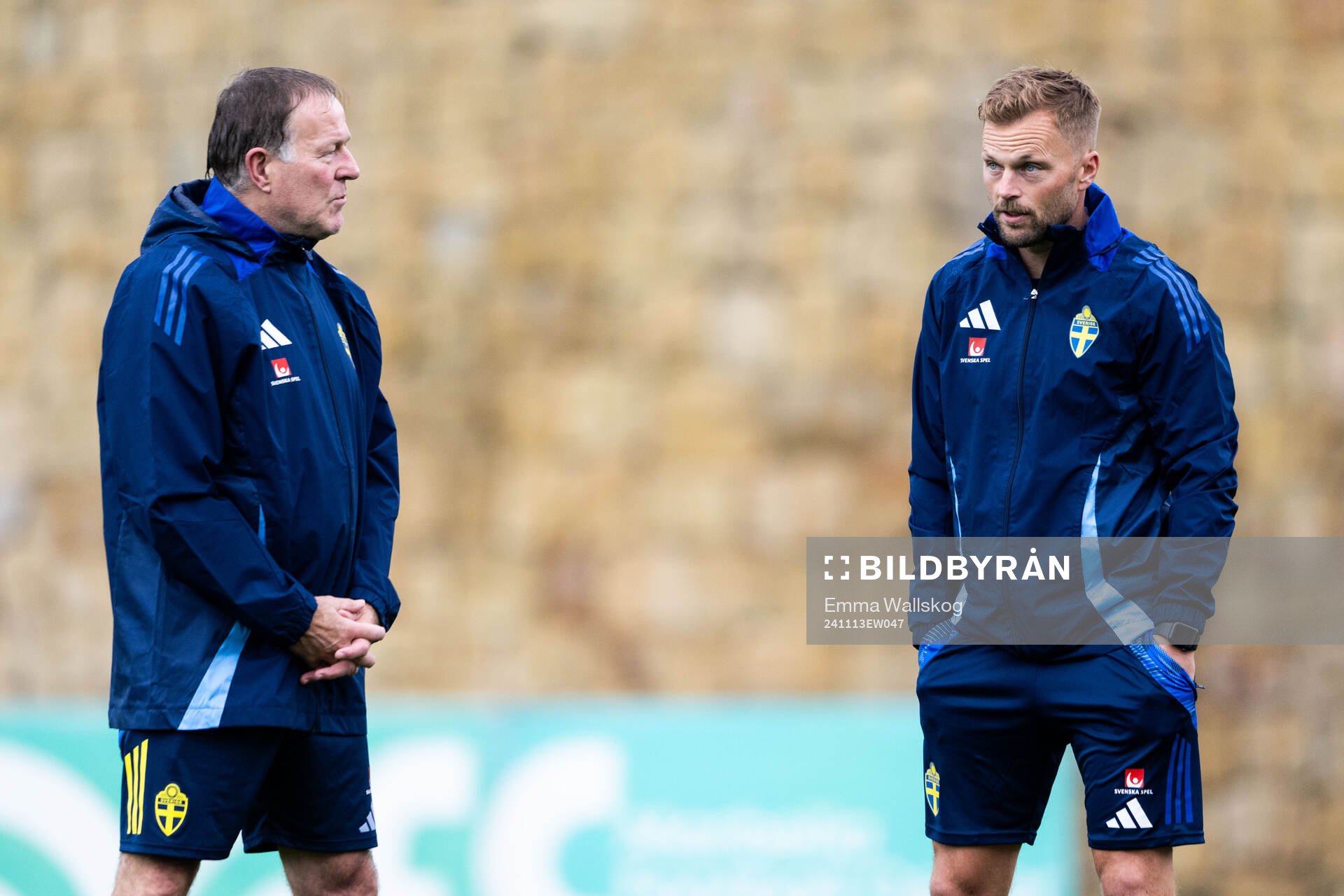 Assistant coach Remy Reijnierse and assistant coach