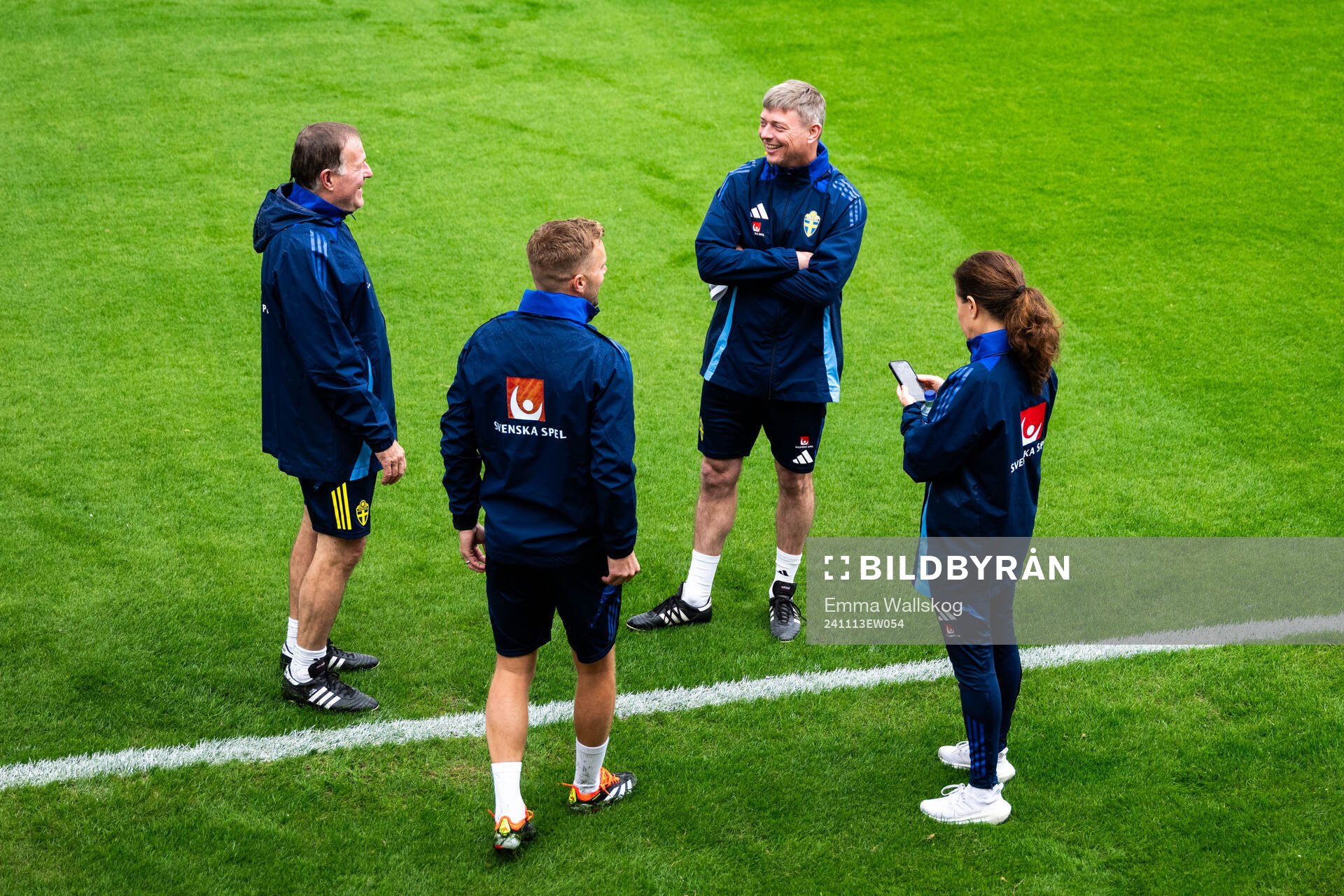 Assistant coach Remy Reijnierse, assistant coach Sebastian