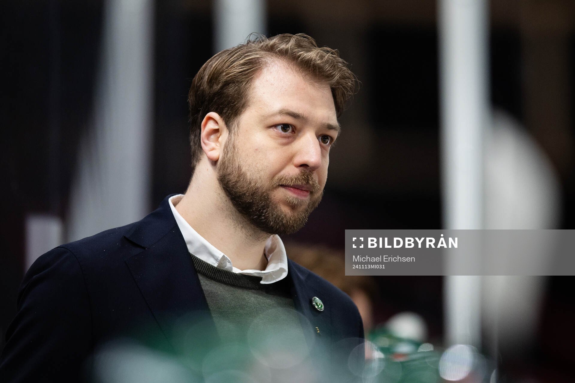 Frölundas assisterande tränare Marcus Anselm
