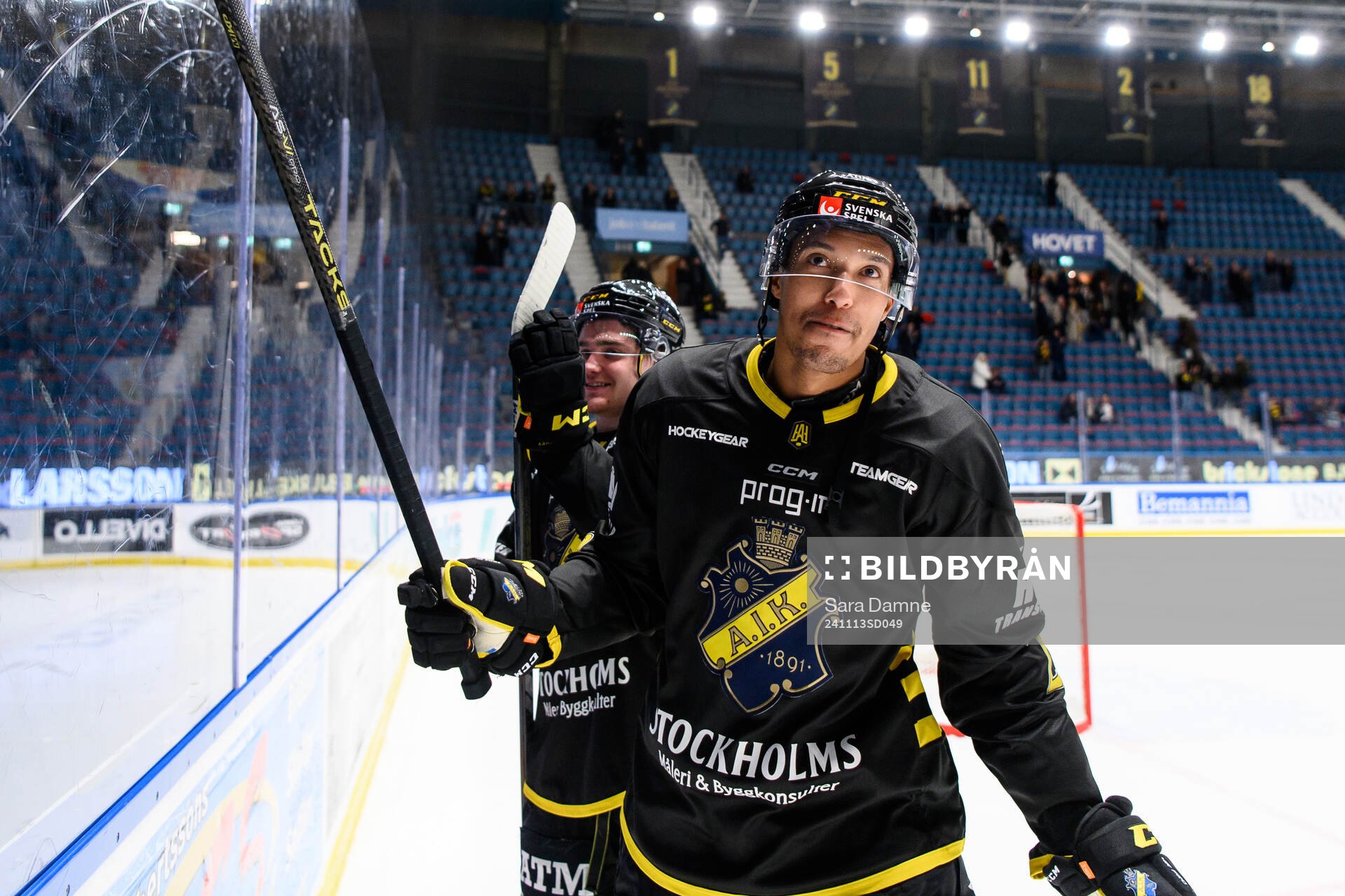 AIKs Oscar Nord jublar