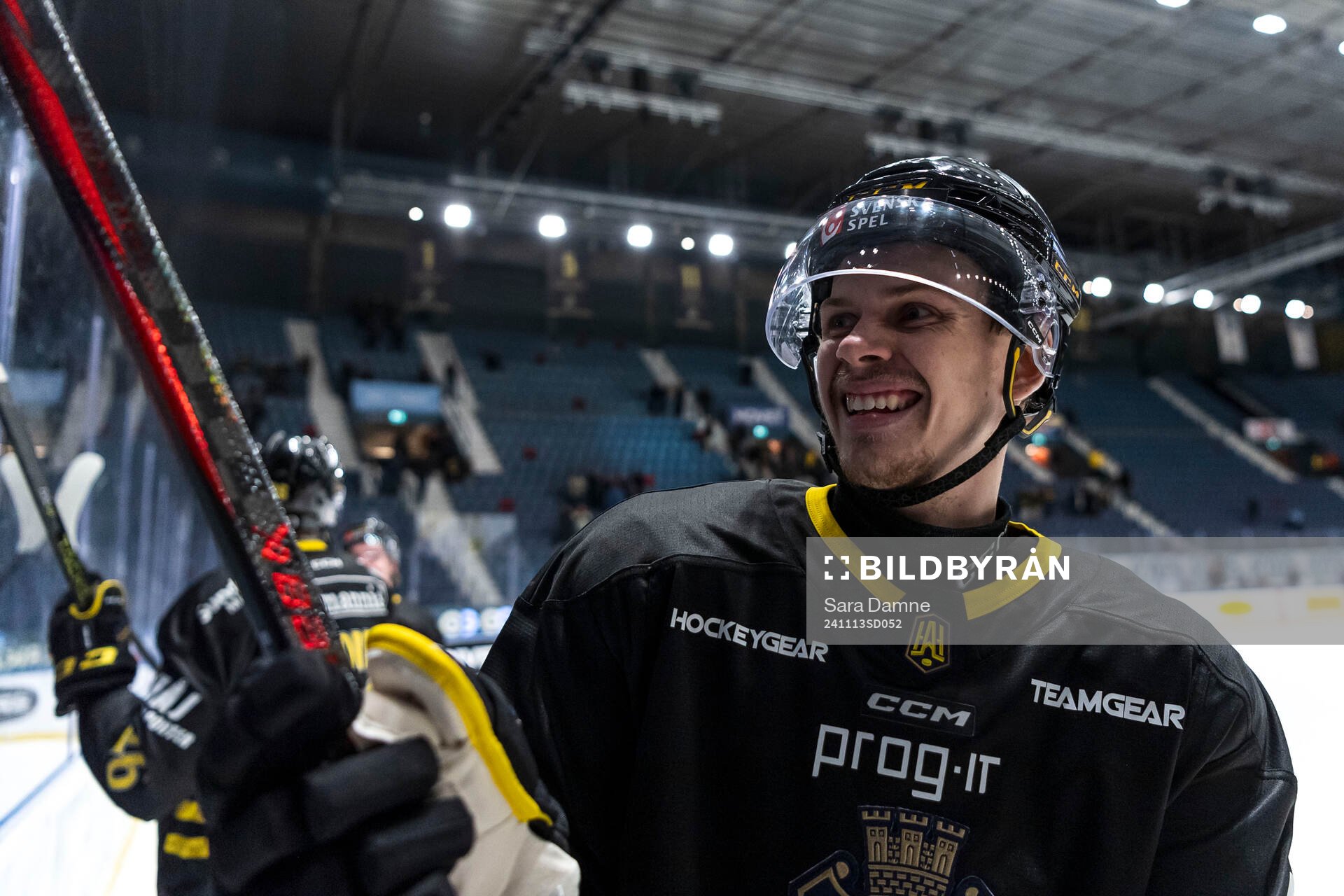 AIKs Albert Sjöberg jublar