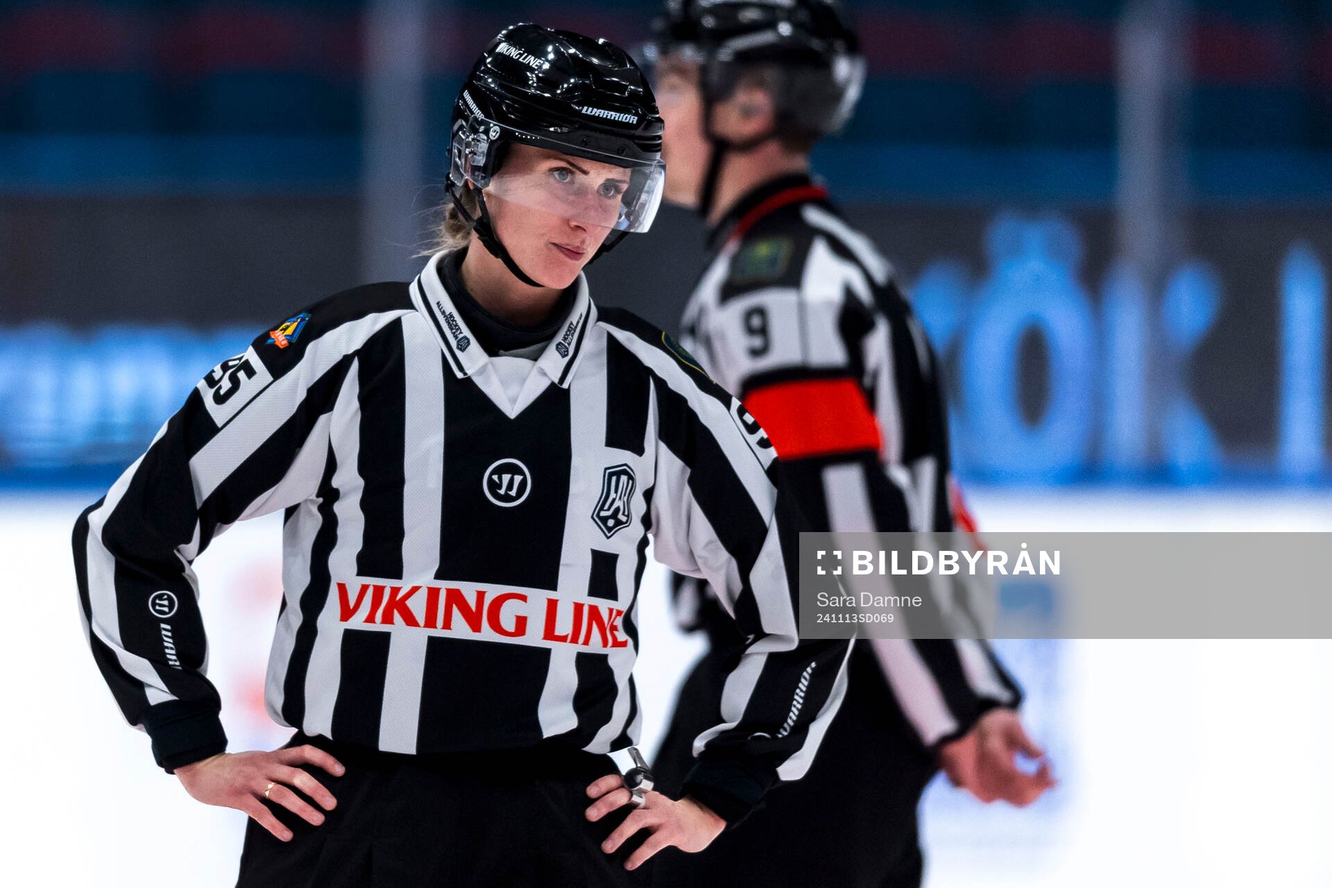 Linjedomare Anna Hammar