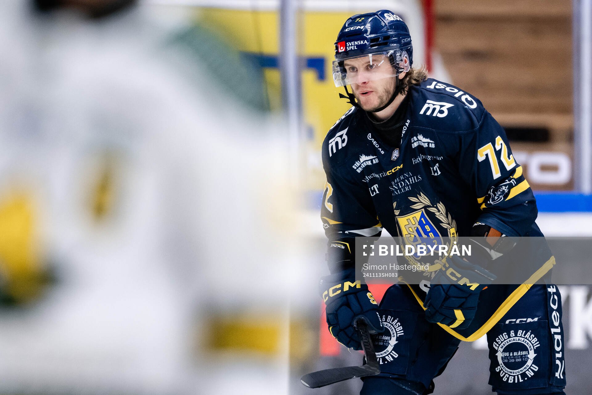 Södertäljes Nicolai Meyer jublar