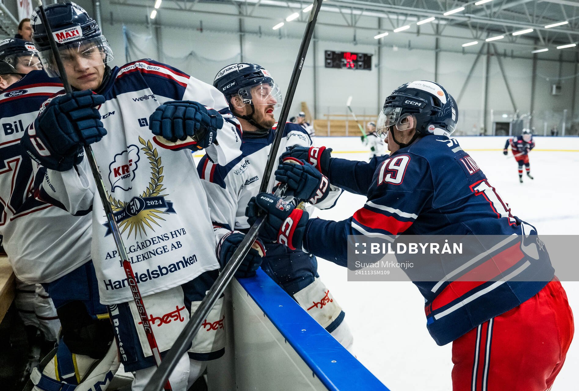 KRIF s Andreas Nordfeldt och Åsedas Linus Lindahl