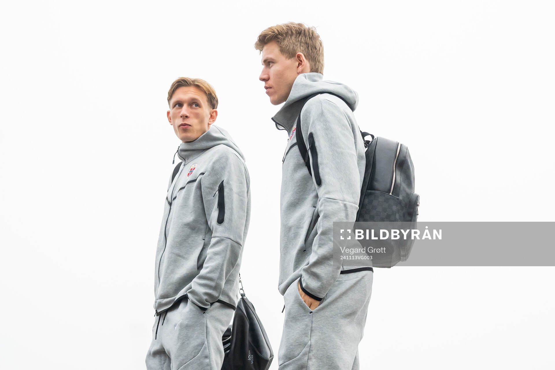 Marcus Holmgren Pedersen and Jens Petter Hauge of the