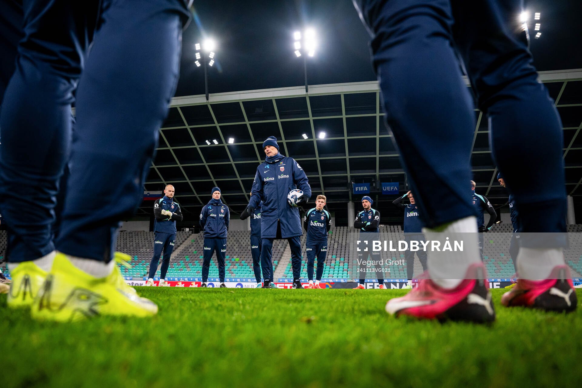 Ståle Solbakken, head coach of the Norwegian national