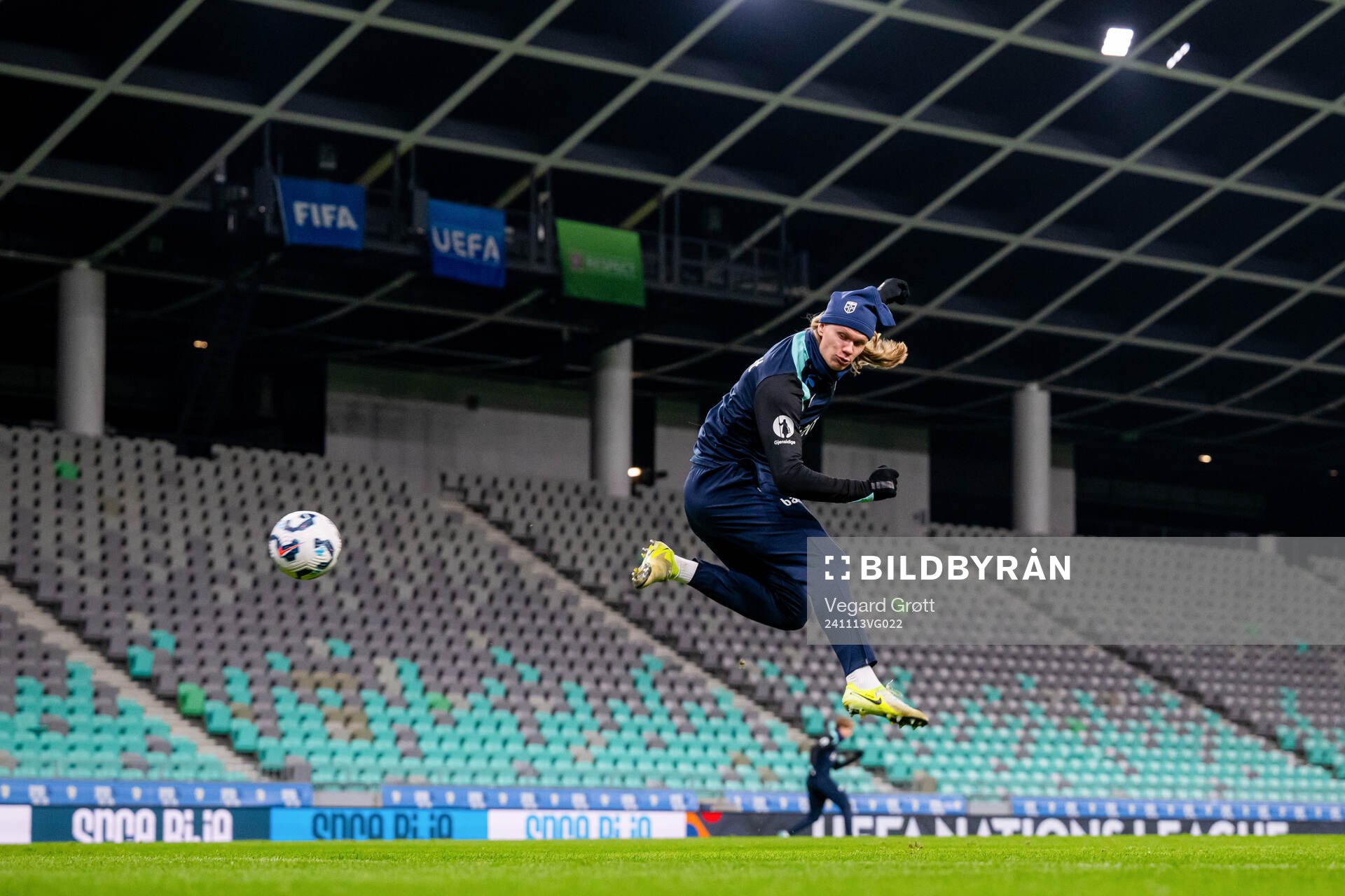 Erling Braut Haaland of the Norwegian national football team
