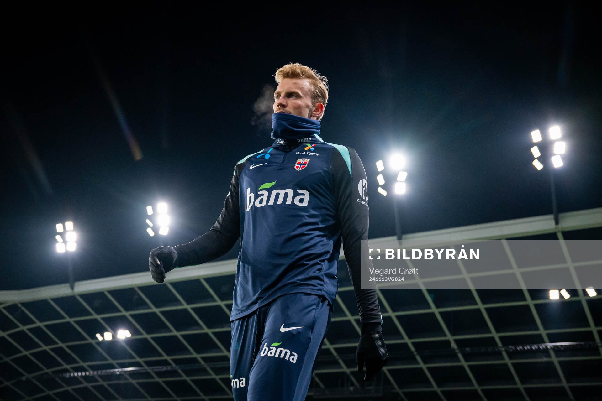 Sondre Langås of the Norwegian national football team