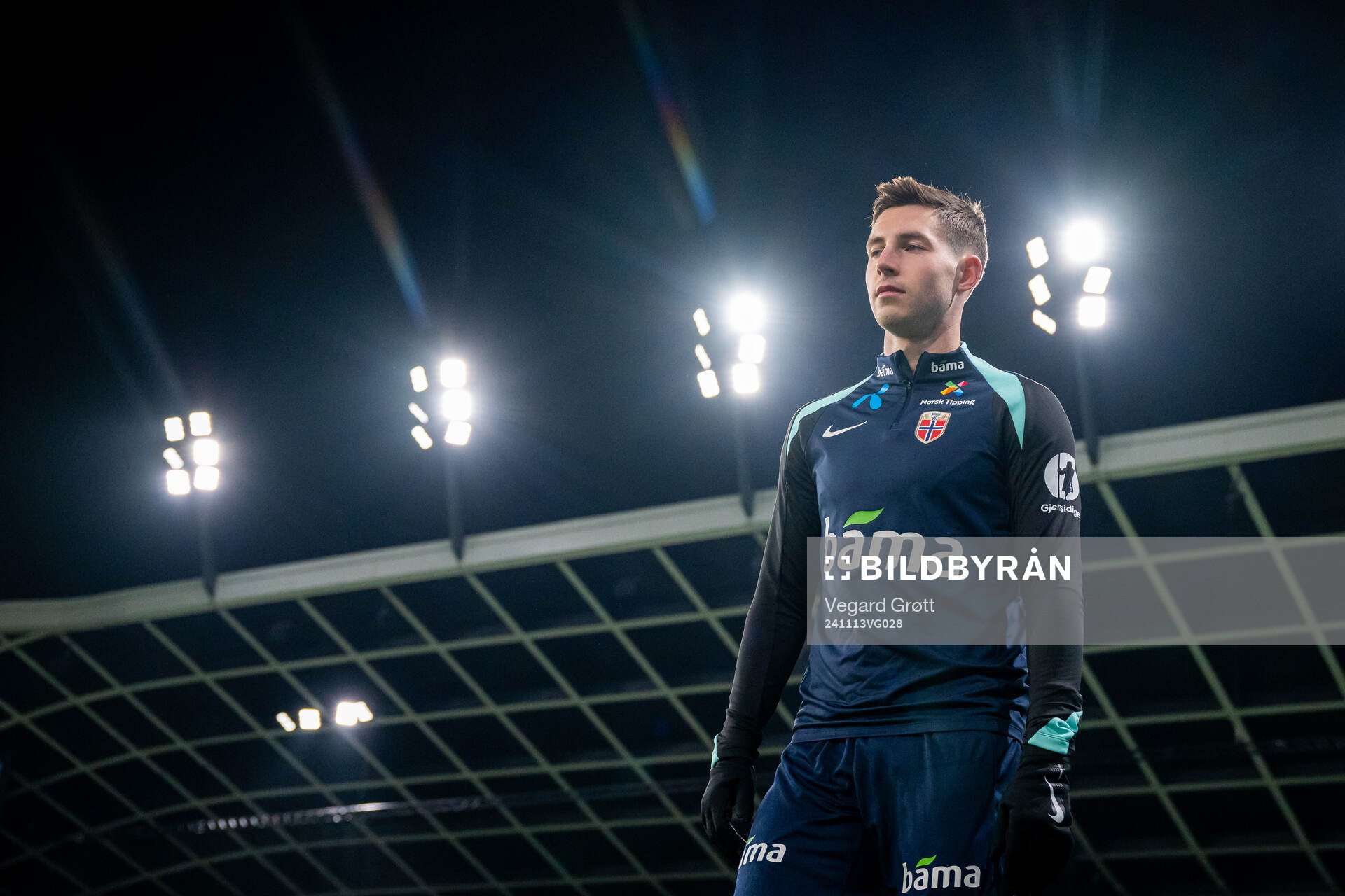 Lasse Berg Johnsen of the Norwegian national football team