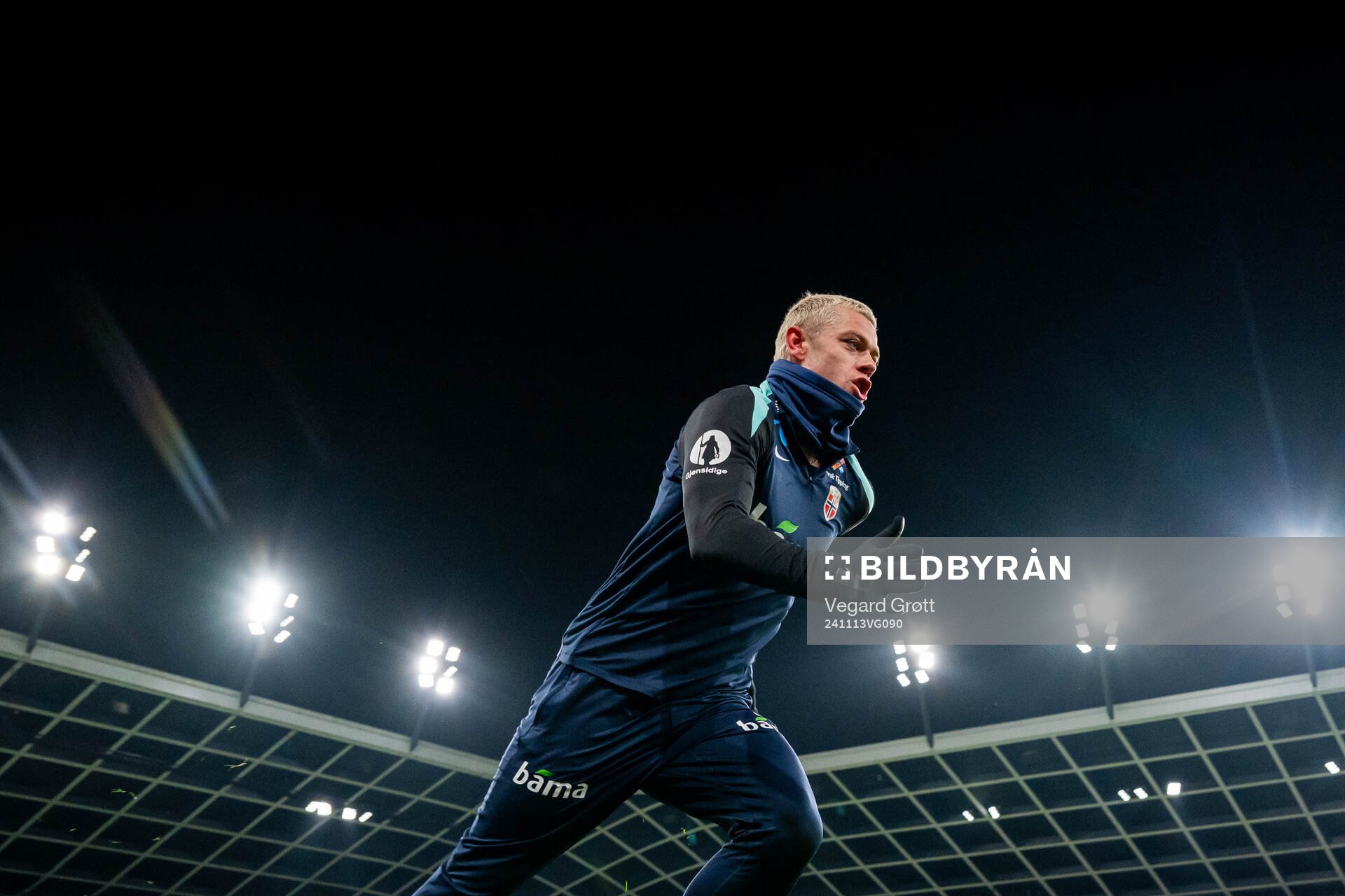 Julian Ryerson of the Norwegian national football team