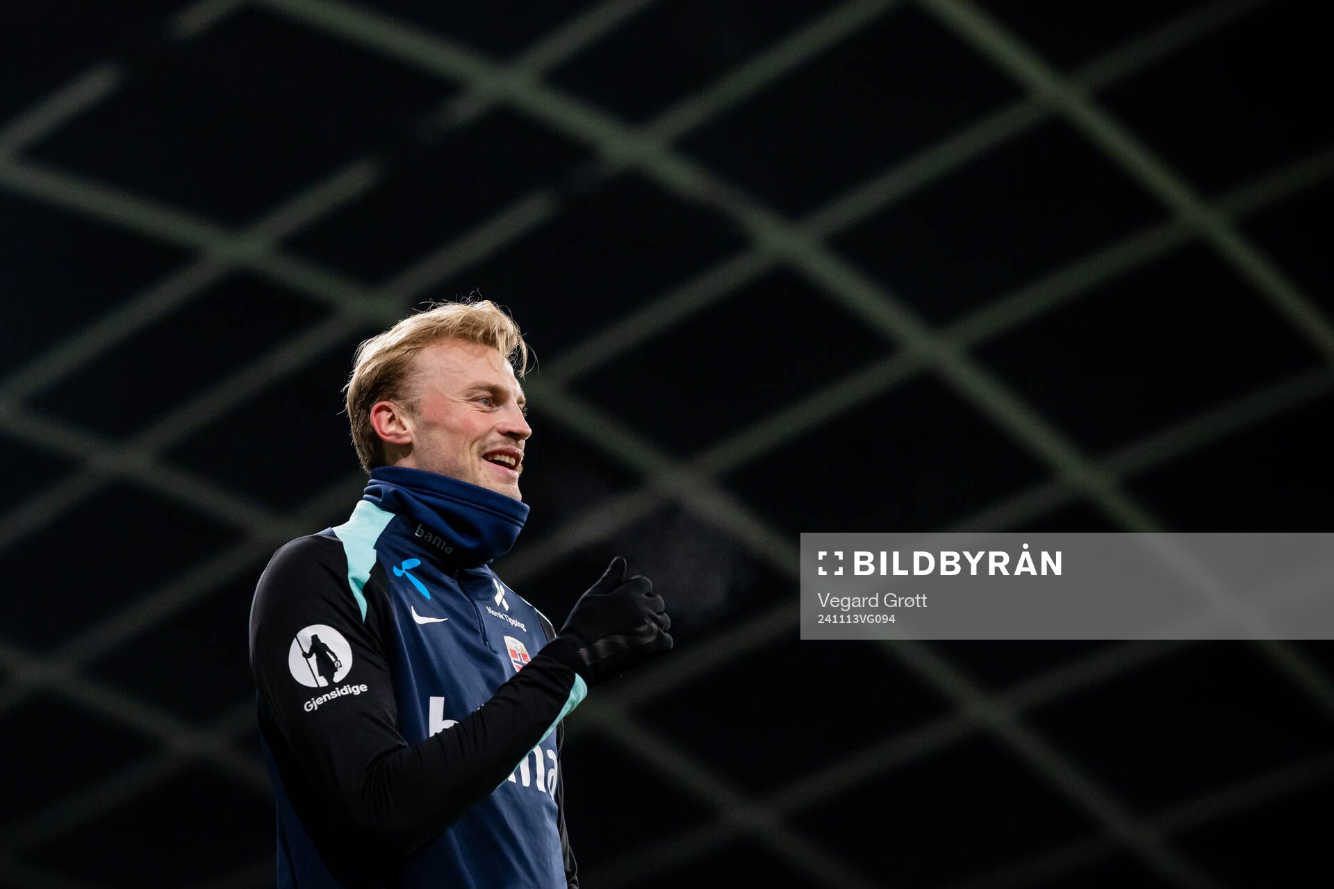 Sondre Langås of the Norwegian national football team