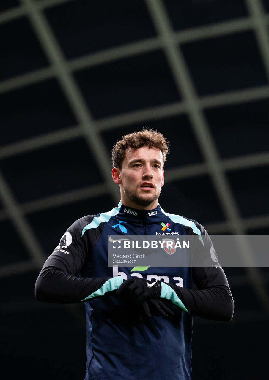 Colin Rösler of the Norwegian national football team