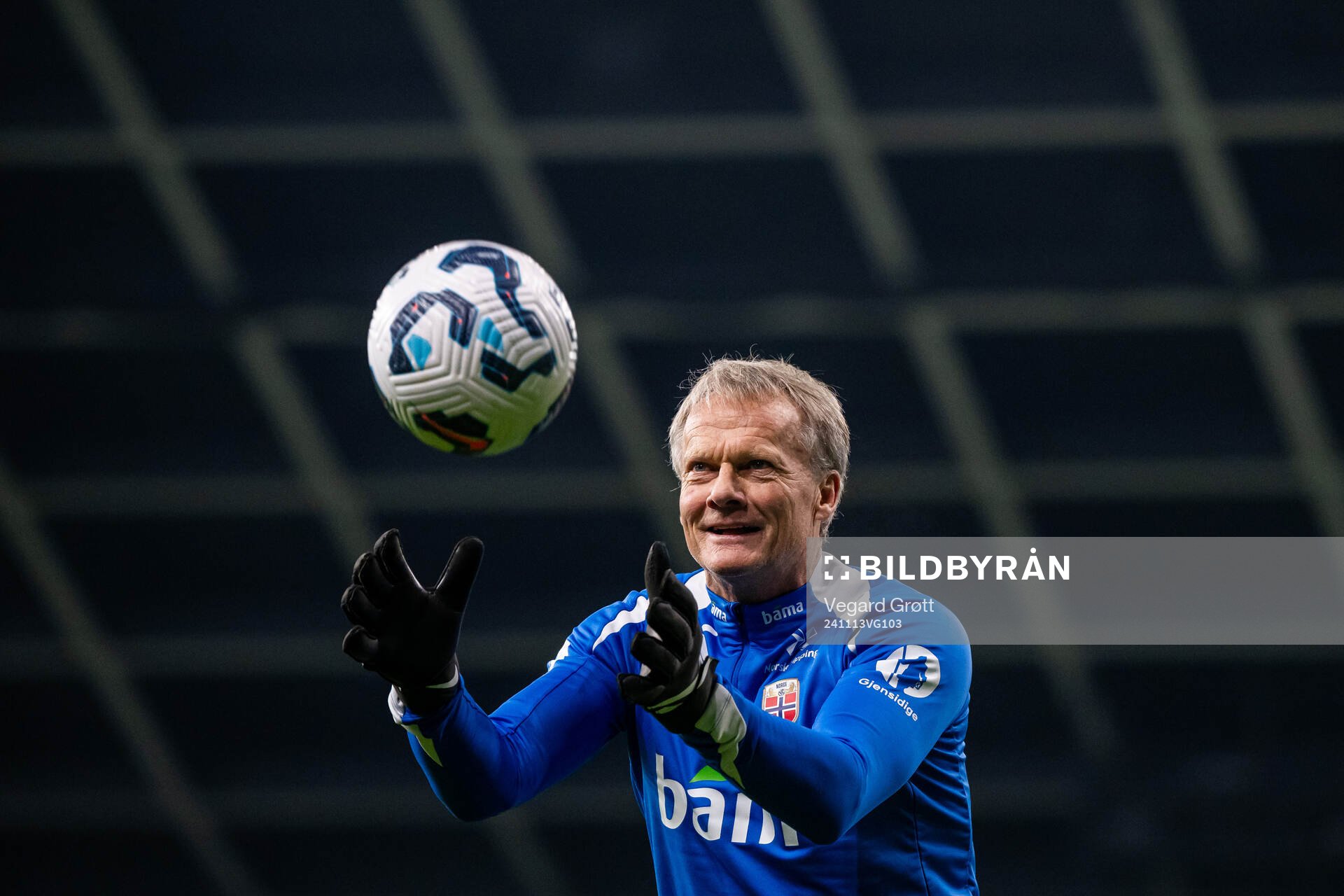 Frode Grodås, goalkeeper coach of the Norwegian national