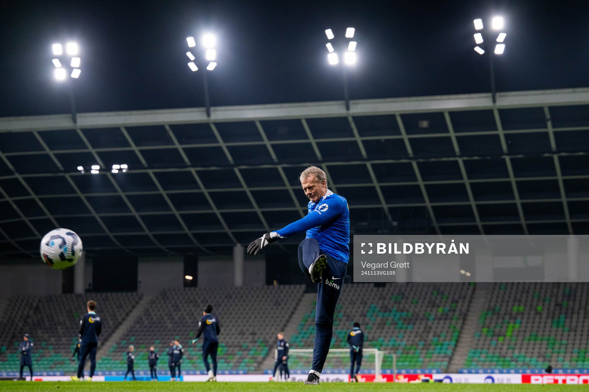 Frode Grodås, goalkeeper coach of the Norwegian national