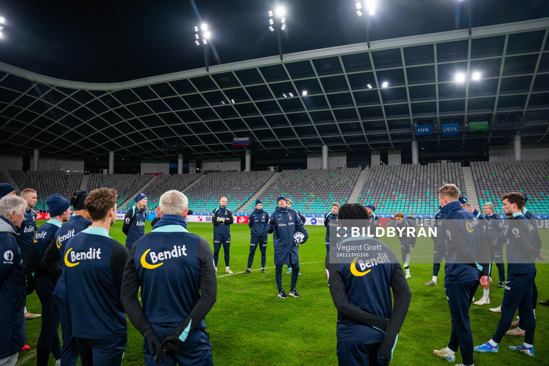 Ståle Solbakken, head coach of the Norwegian national